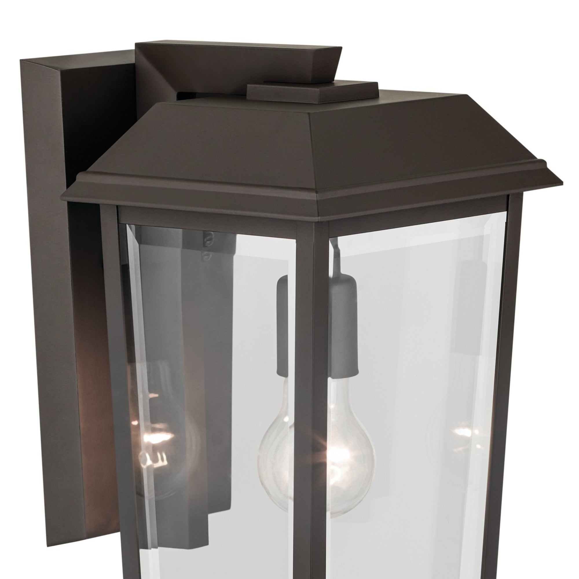 Mathus 18" Outdoor Wall Light, Olde Bronze Finish - Bees Lighting
