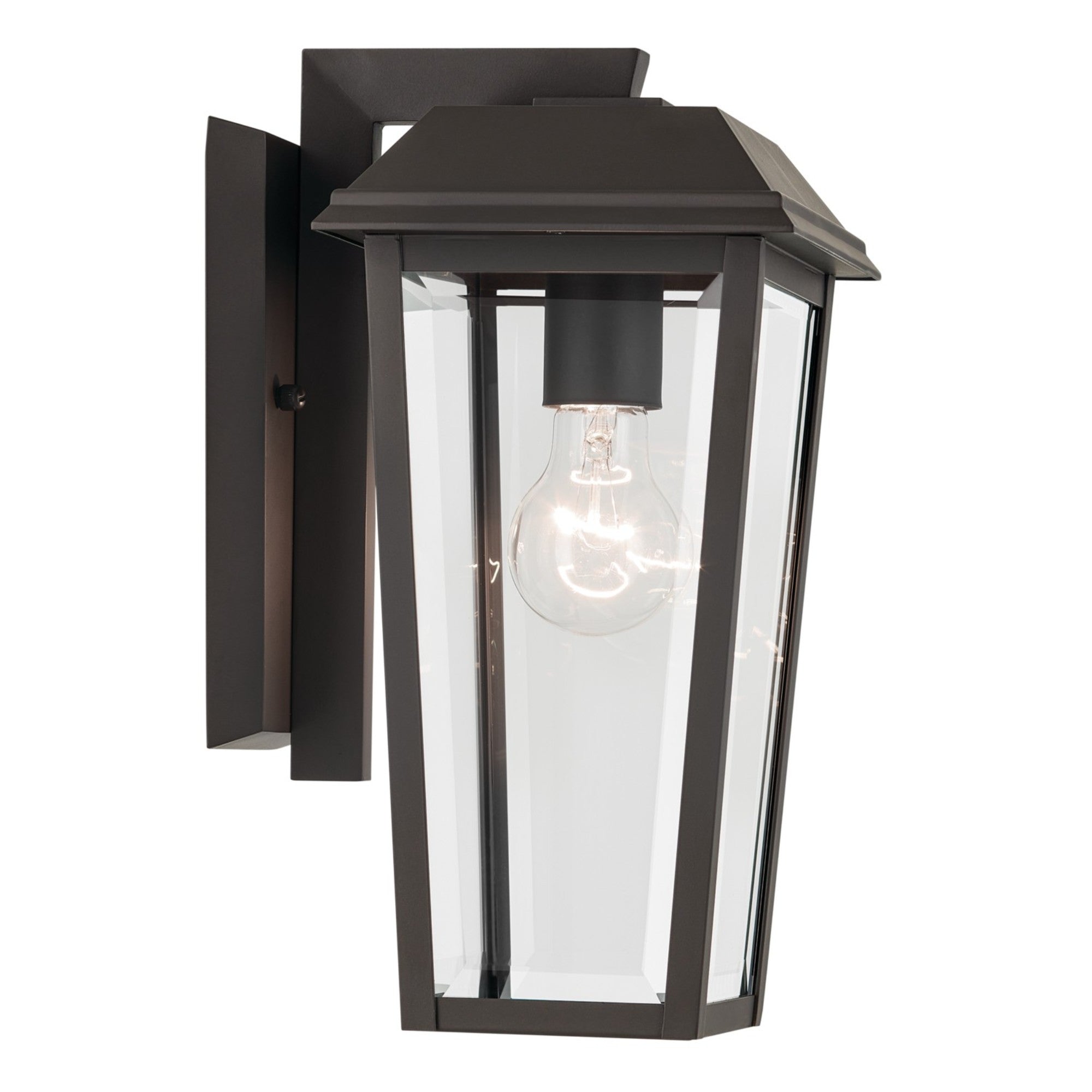 Mathus 13" Outdoor Wall Light, Olde Bronze Finish - Bees Lighting