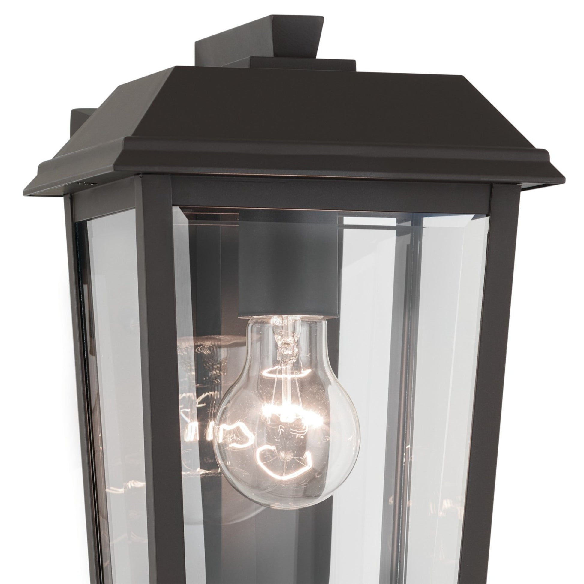 Mathus 13" Outdoor Wall Light, Olde Bronze Finish - Bees Lighting