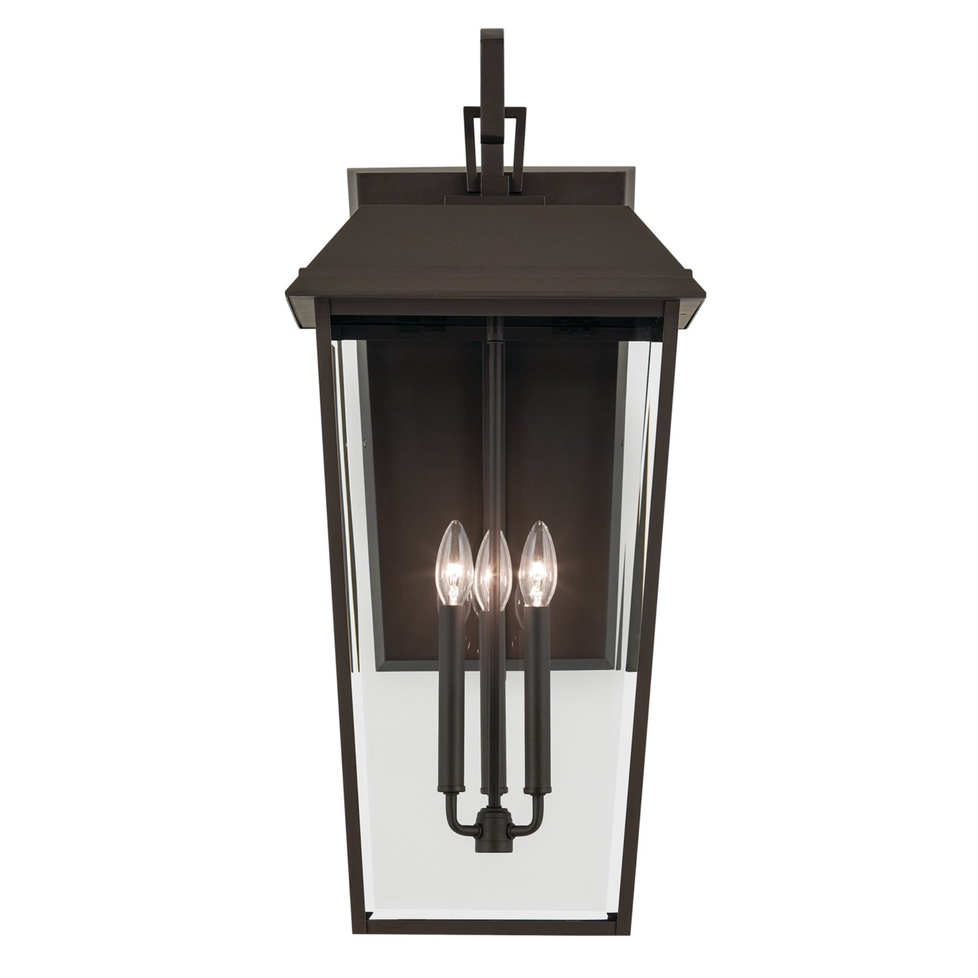 Mathus 30" 3-Light Outdoor Wall Light, Olde Bronze Finish - Bees Lighting