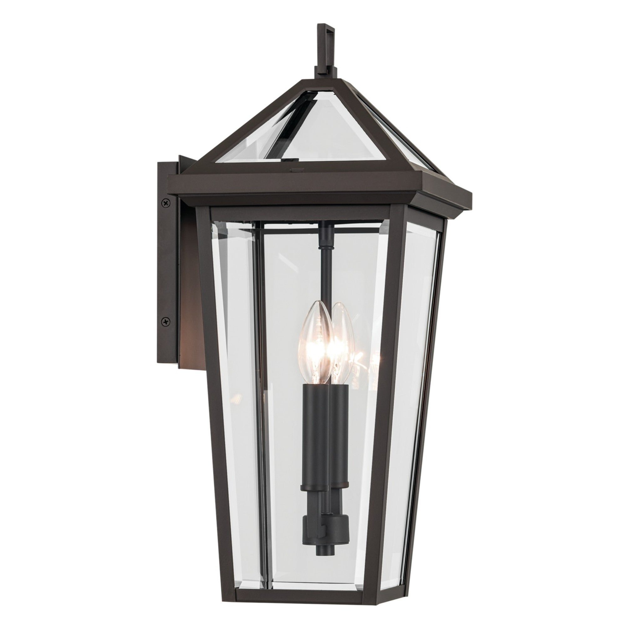 Regence 19" 2-Light Outdoor Wall Light, Olde Bronze Finish - Bees Lighting