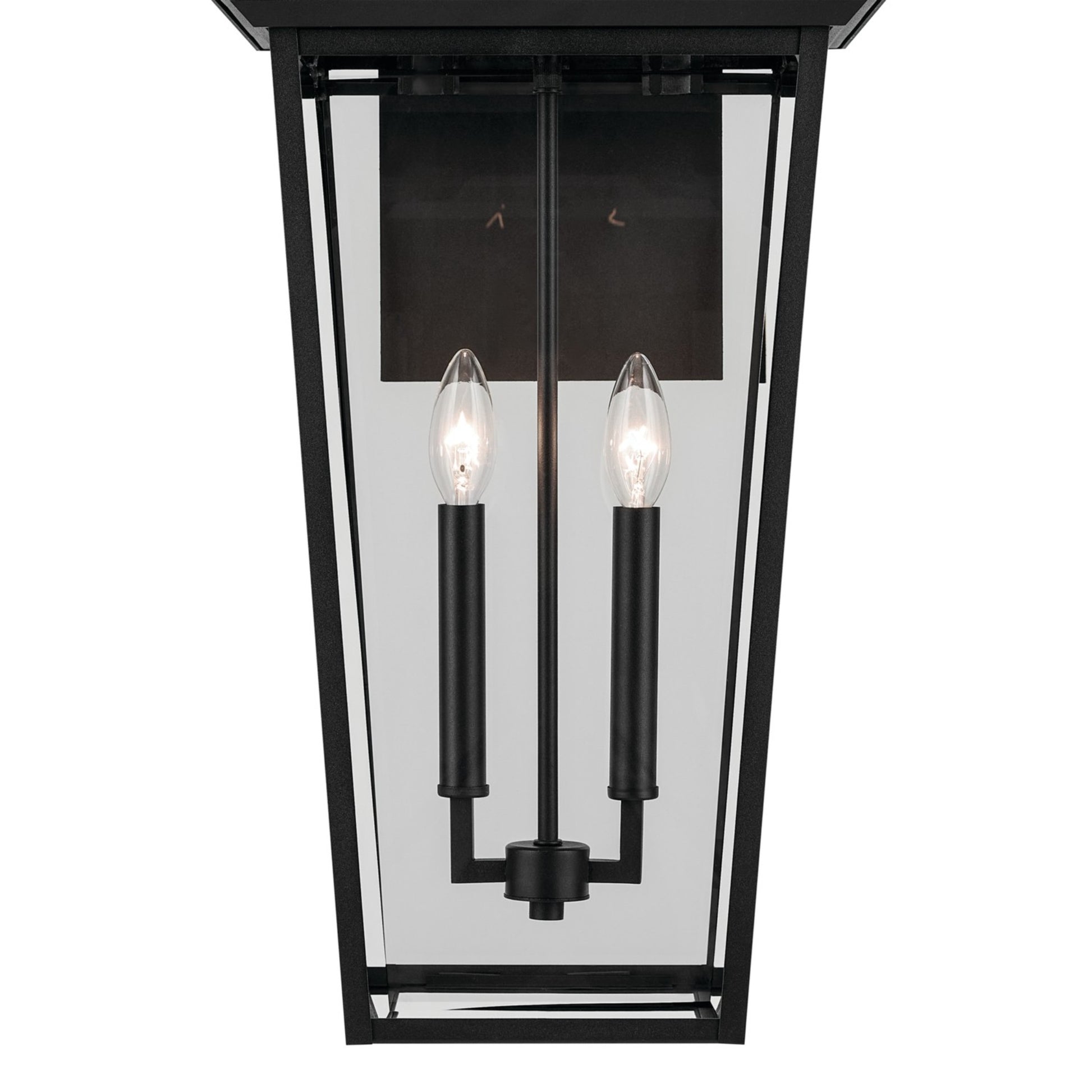 Regence 26" 2-Light Outdoor Wall Light, Textured Black Finish - Bees Lighting