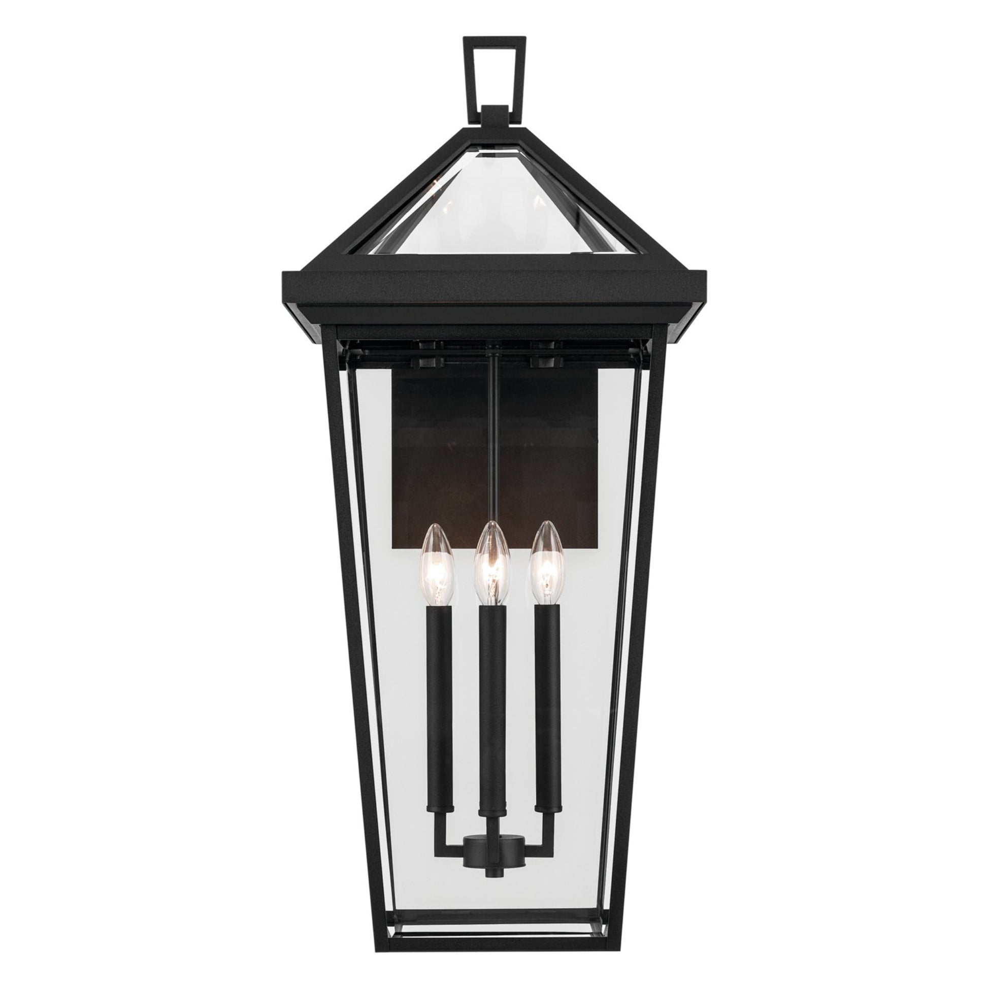 Regence 30" 4-Light Outdoor Wall Light, Textured Black Finish - Bees Lighting
