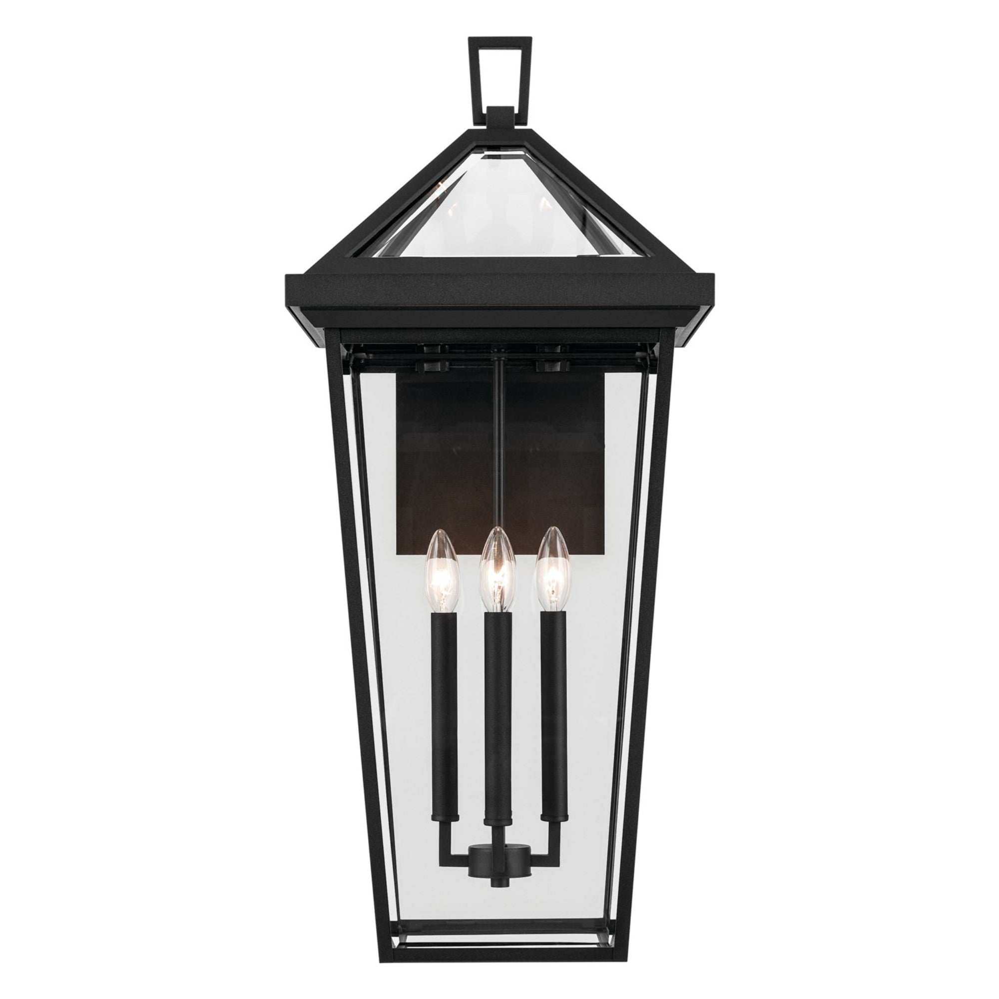 Regence 30" 4-Light Outdoor Wall Light, Textured Black Finish - Bees Lighting