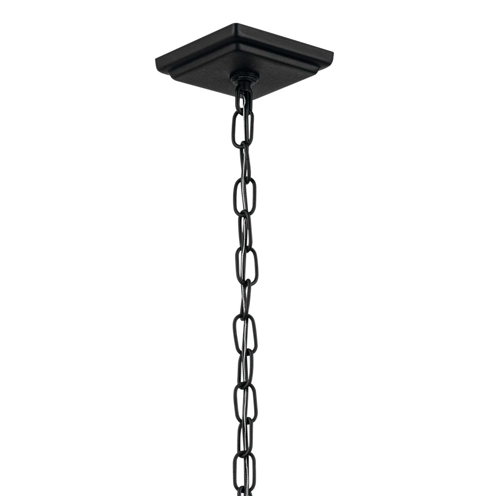 Regence 26" 2-Light Outdoor Pendant, Textured Black Finish - Bees Lighting