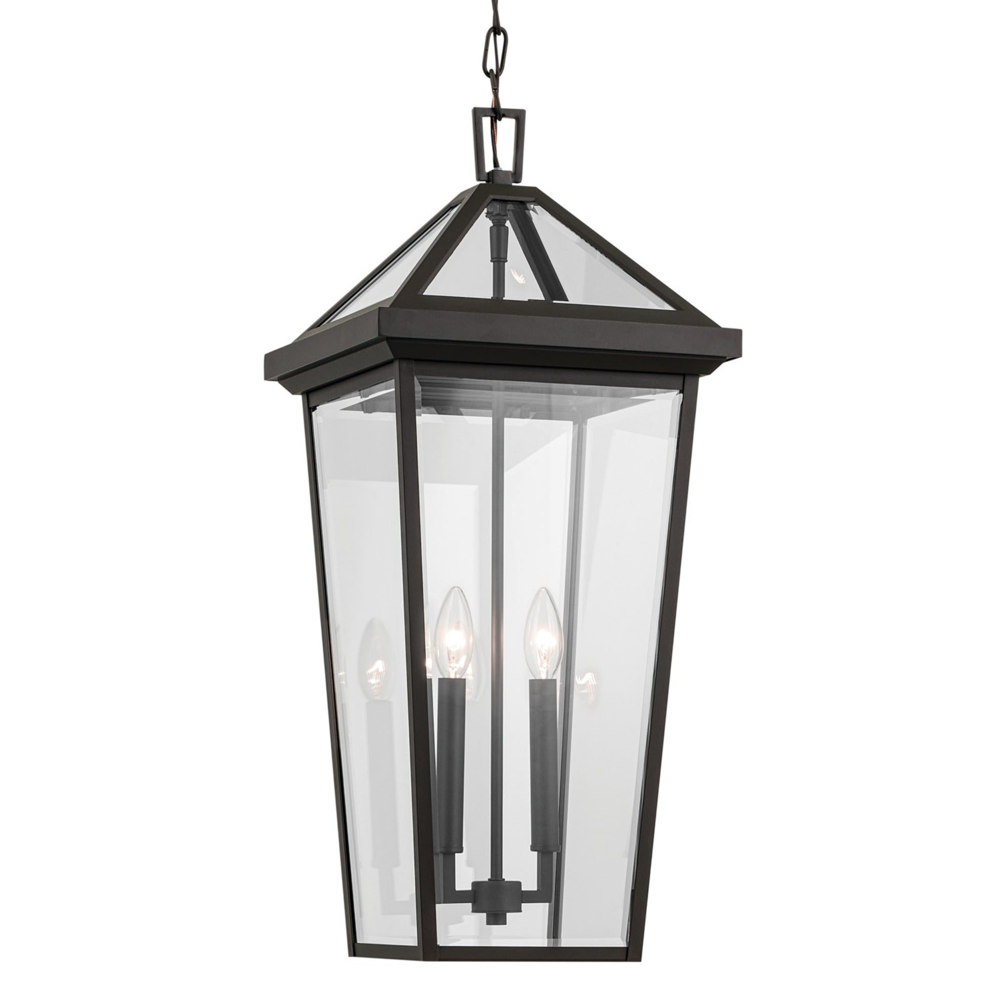 Regence 26" 2-Light Outdoor Pendant, Olde Bronze Finish - Bees Lighting