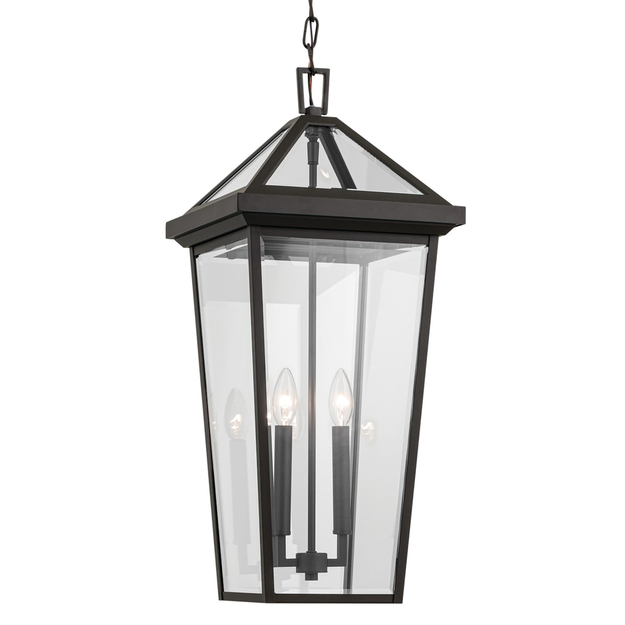 Regence 26" 2-Light Outdoor Pendant, Olde Bronze Finish - Bees Lighting