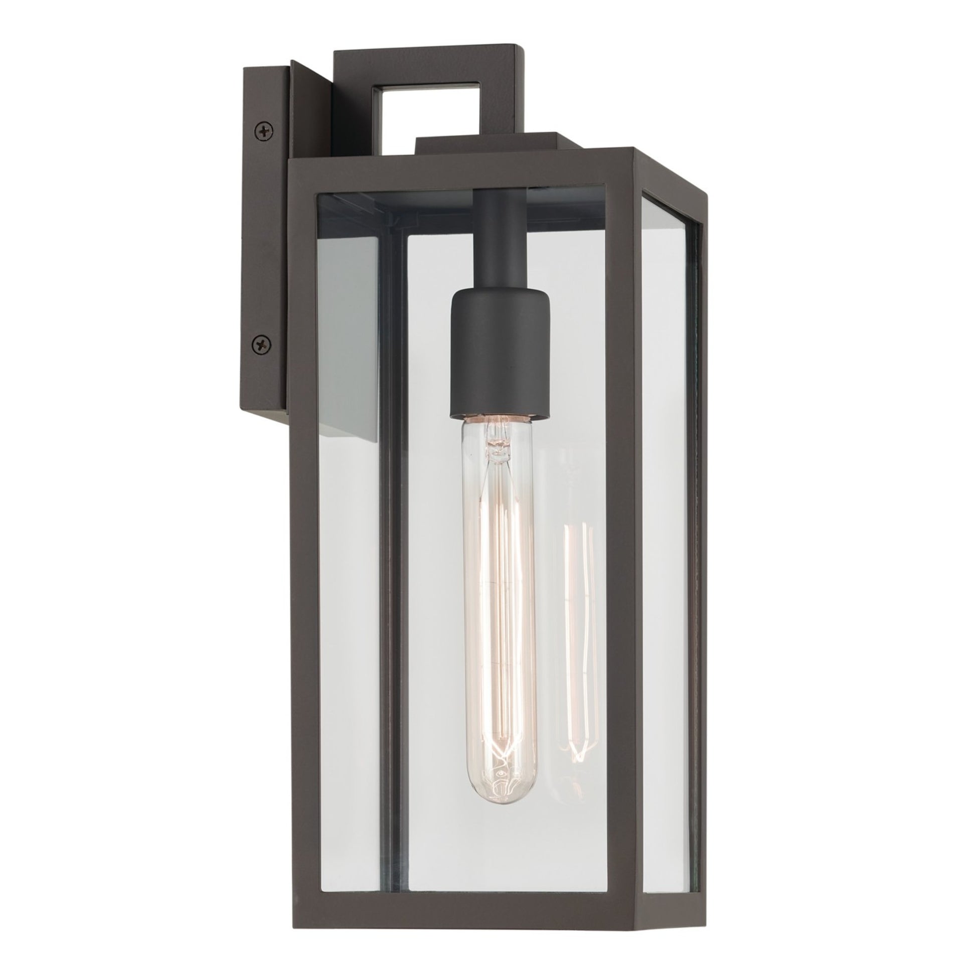 Branner 14" Outdoor Wall Light, Olde Bronze Finish - Bees Lighting
