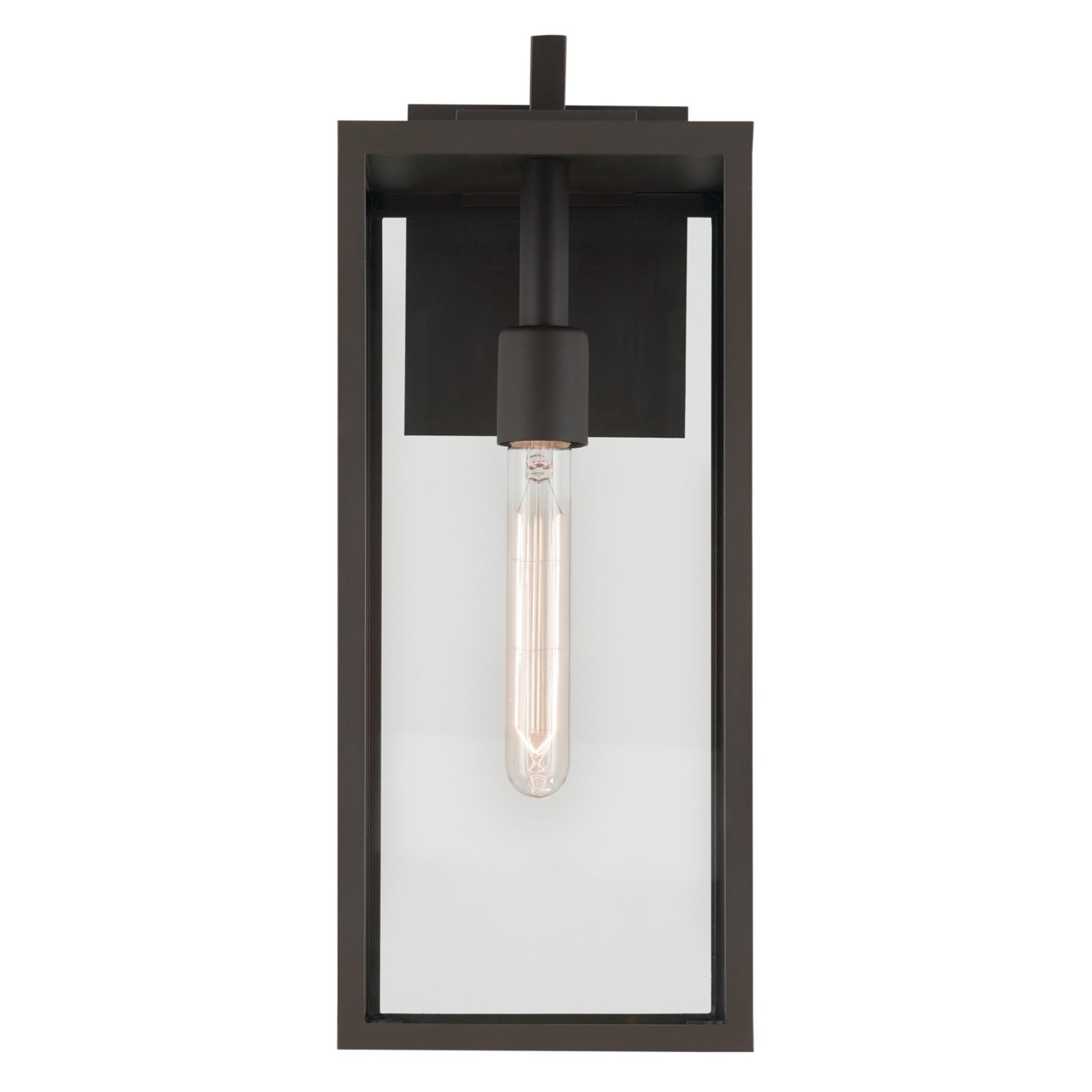 Branner 18" Outdoor Wall Light, Olde Bronze Finish - Bees Lighting