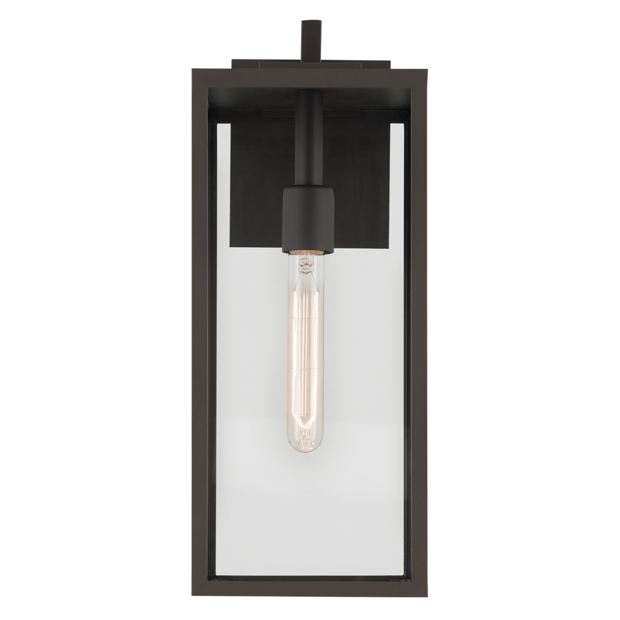 Branner 18" Outdoor Wall Light, Olde Bronze Finish - Bees Lighting
