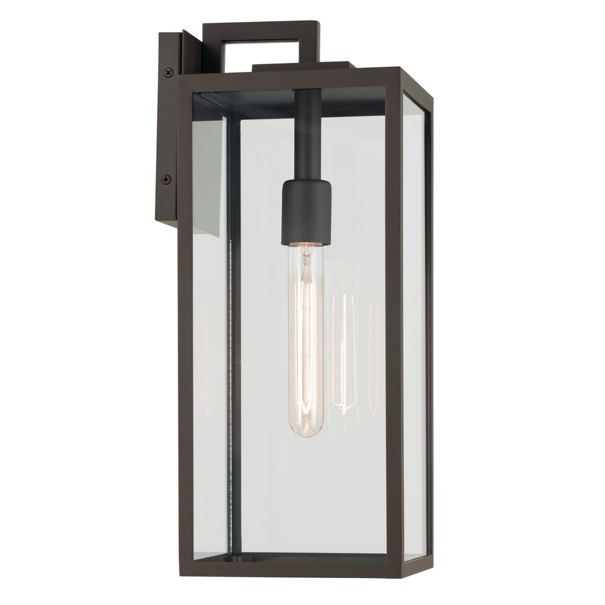 Branner 18" Outdoor Wall Light, Olde Bronze Finish - Bees Lighting