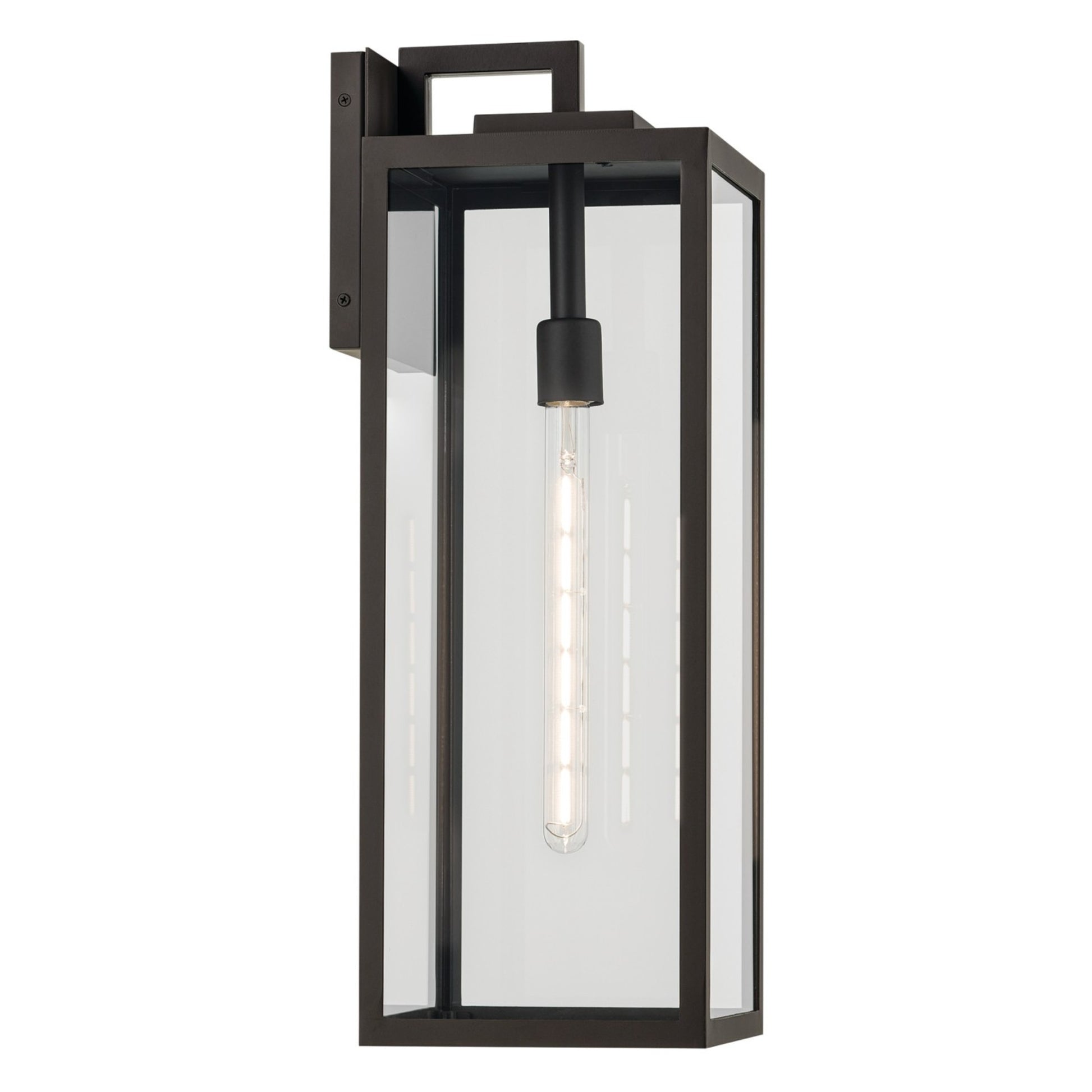 Branner 24" Outdoor Wall Light, Olde Bronze Finish - Bees Lighting
