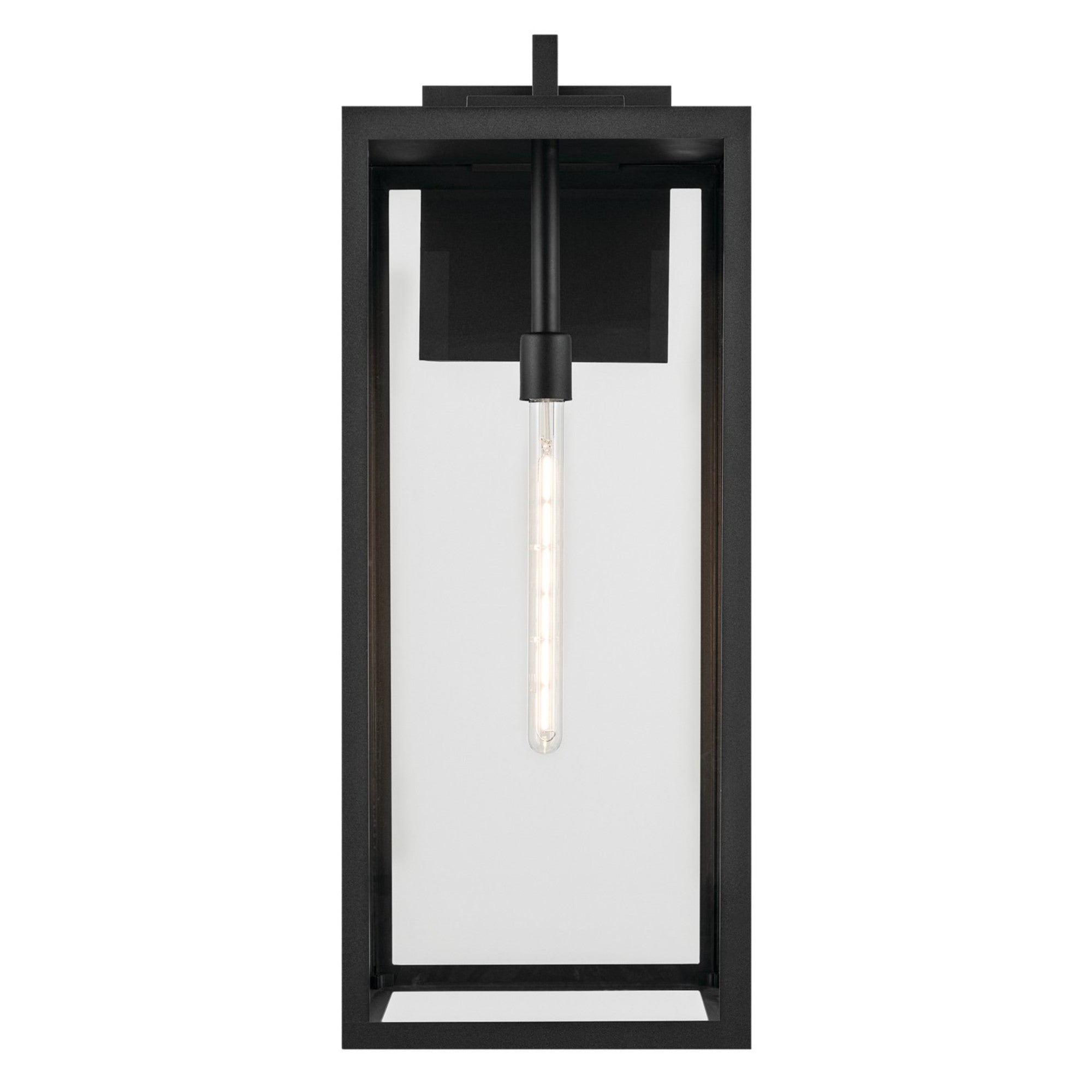 Branner 30" Outdoor Wall Light, Textured Black Finish - Bees Lighting