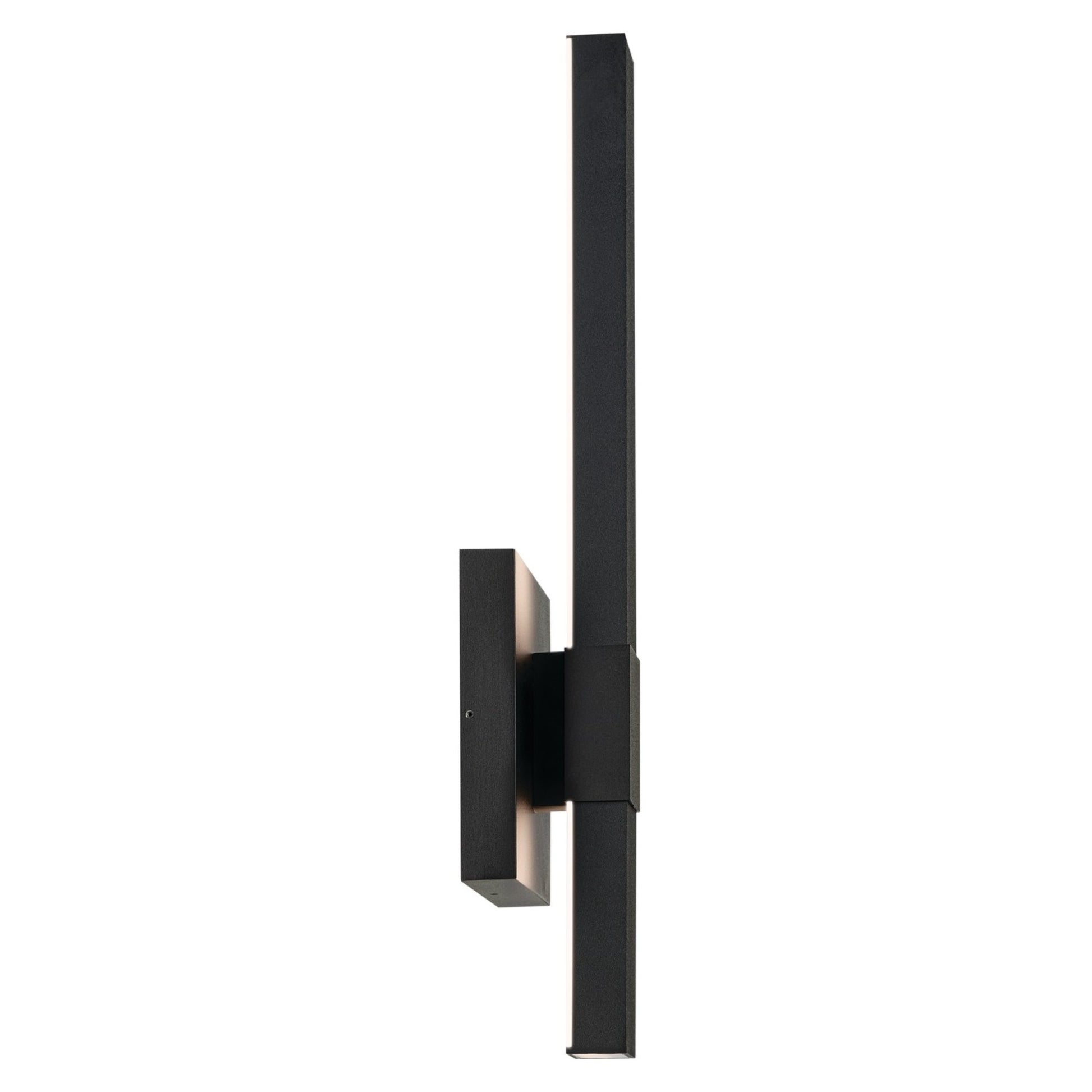 Nocar 22" LED Outdoor Wall Light, Textured Black Finish - Bees Lighting