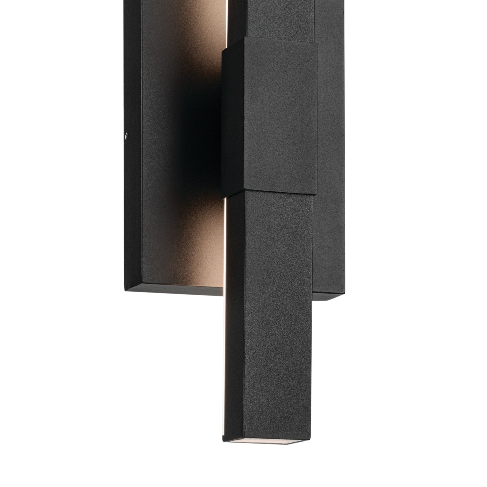 Nocar 22" LED Outdoor Wall Light, Textured Black Finish - Bees Lighting