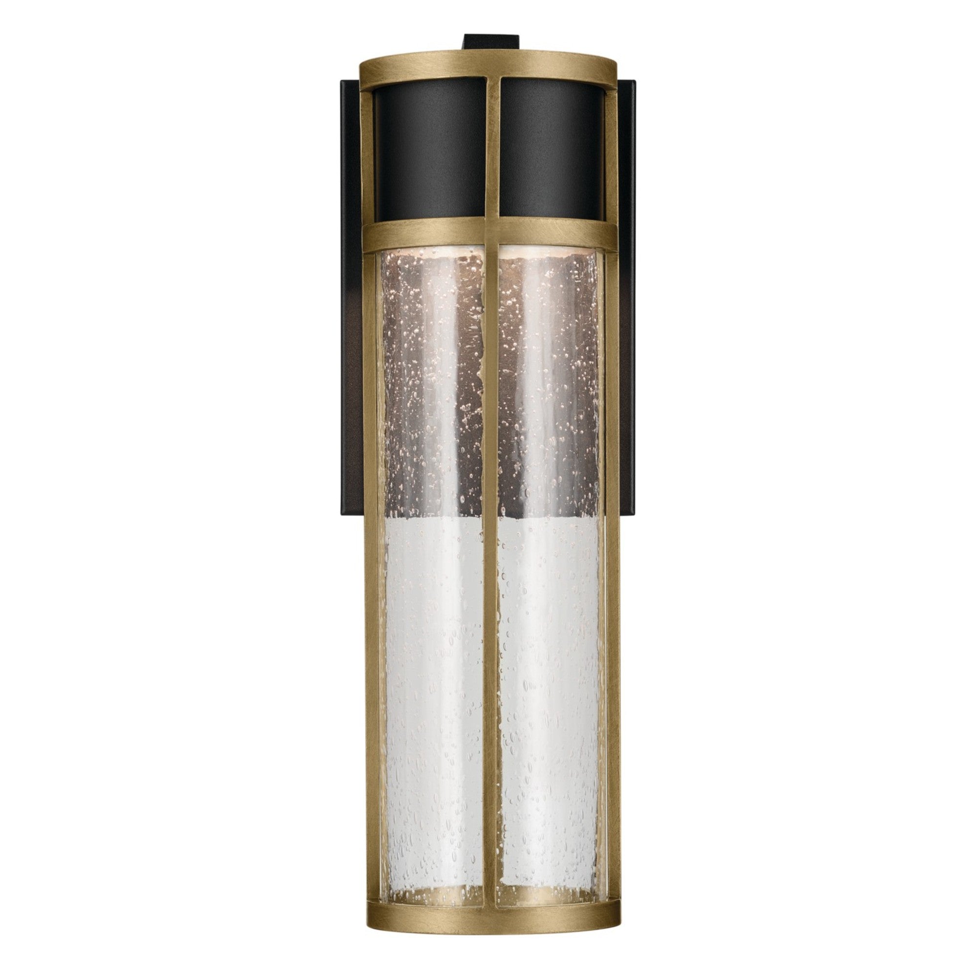 Camillo 16" LED Outdoor Wall Light, Textured Black Finish - Bees Lighting
