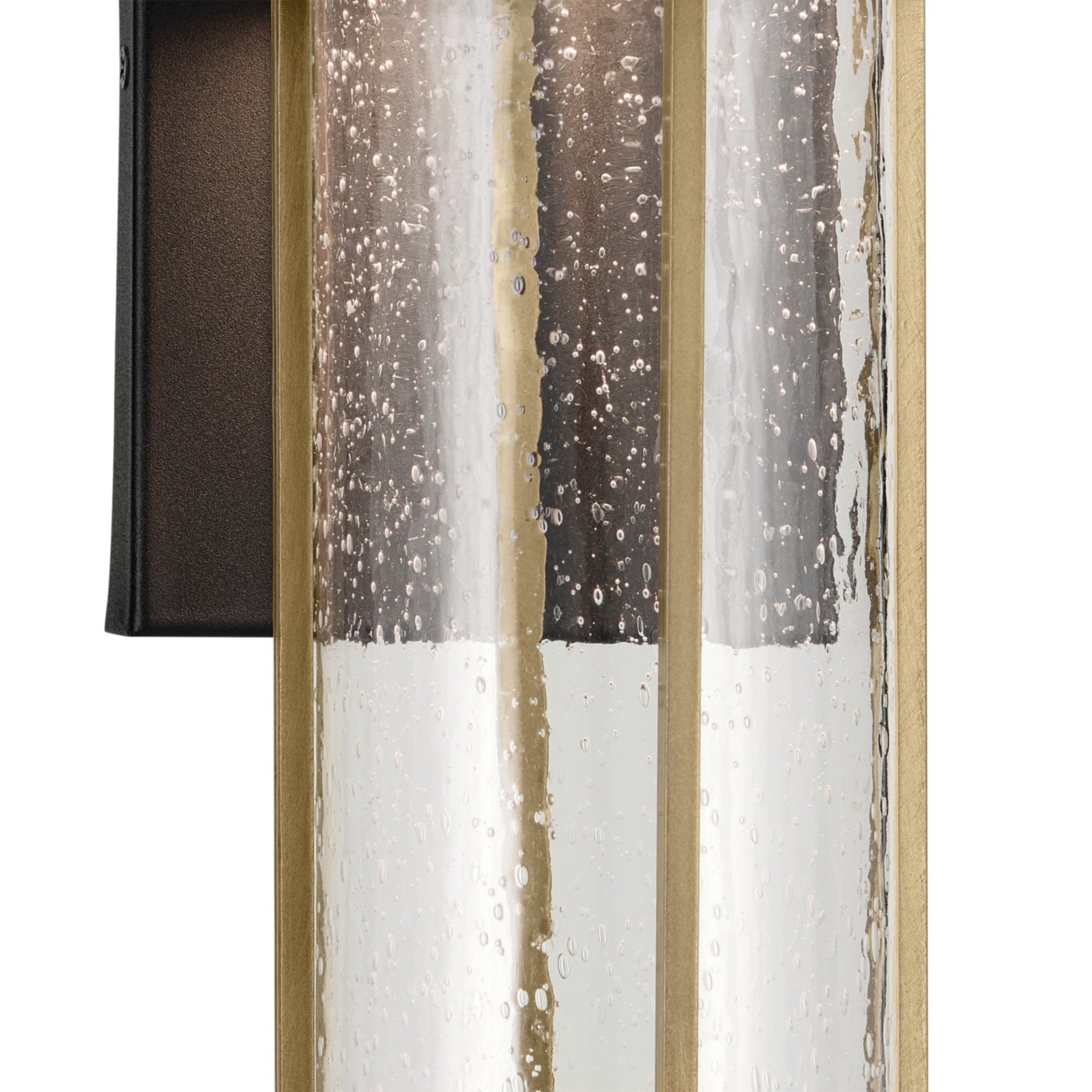 Camillo 16" LED Outdoor Wall Light, Textured Black Finish - Bees Lighting
