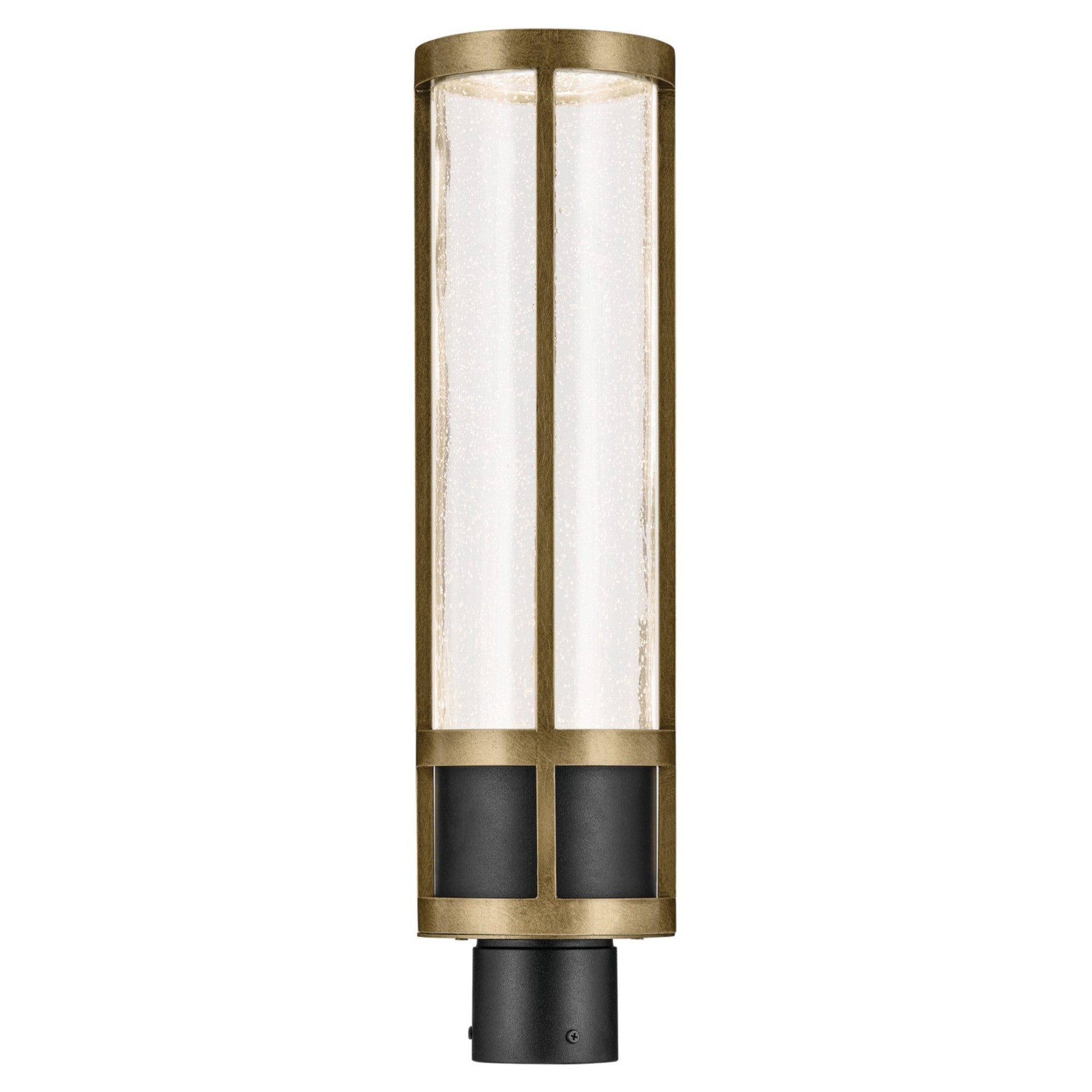 Camillo 23" LED Outdoor Post Light, Textured Black Finish - Bees Lighting