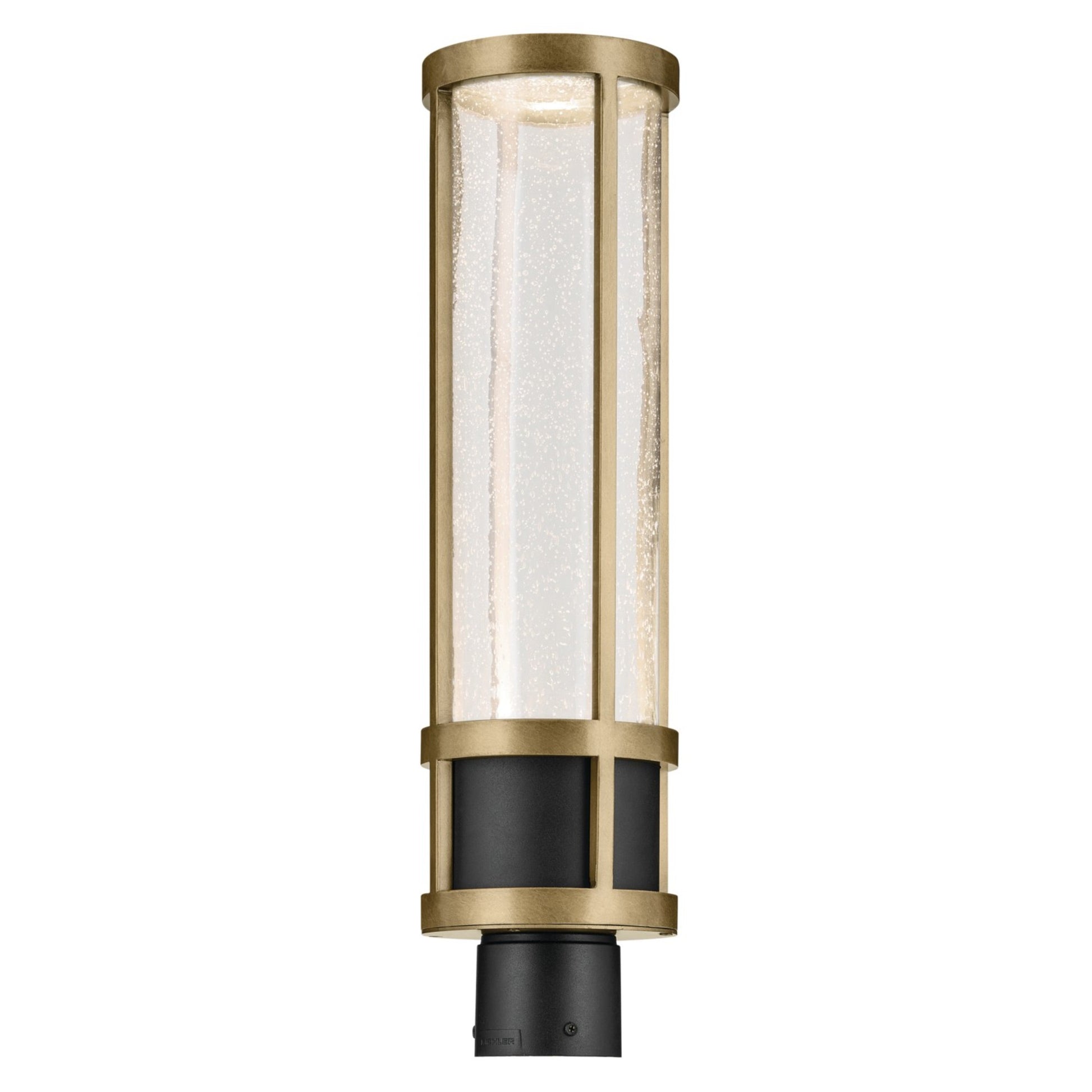 Camillo 23" LED Outdoor Post Light, Textured Black Finish - Bees Lighting