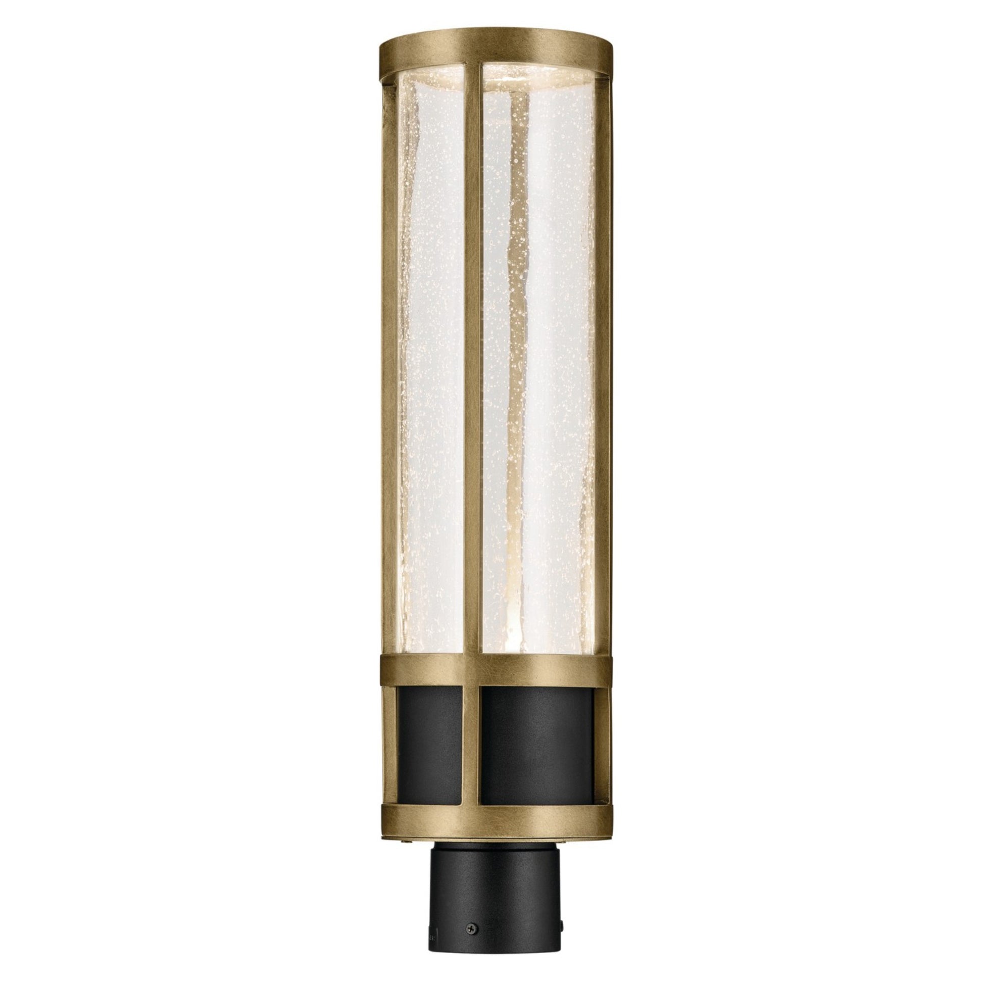 Camillo 23" LED Outdoor Post Light, Textured Black Finish - Bees Lighting