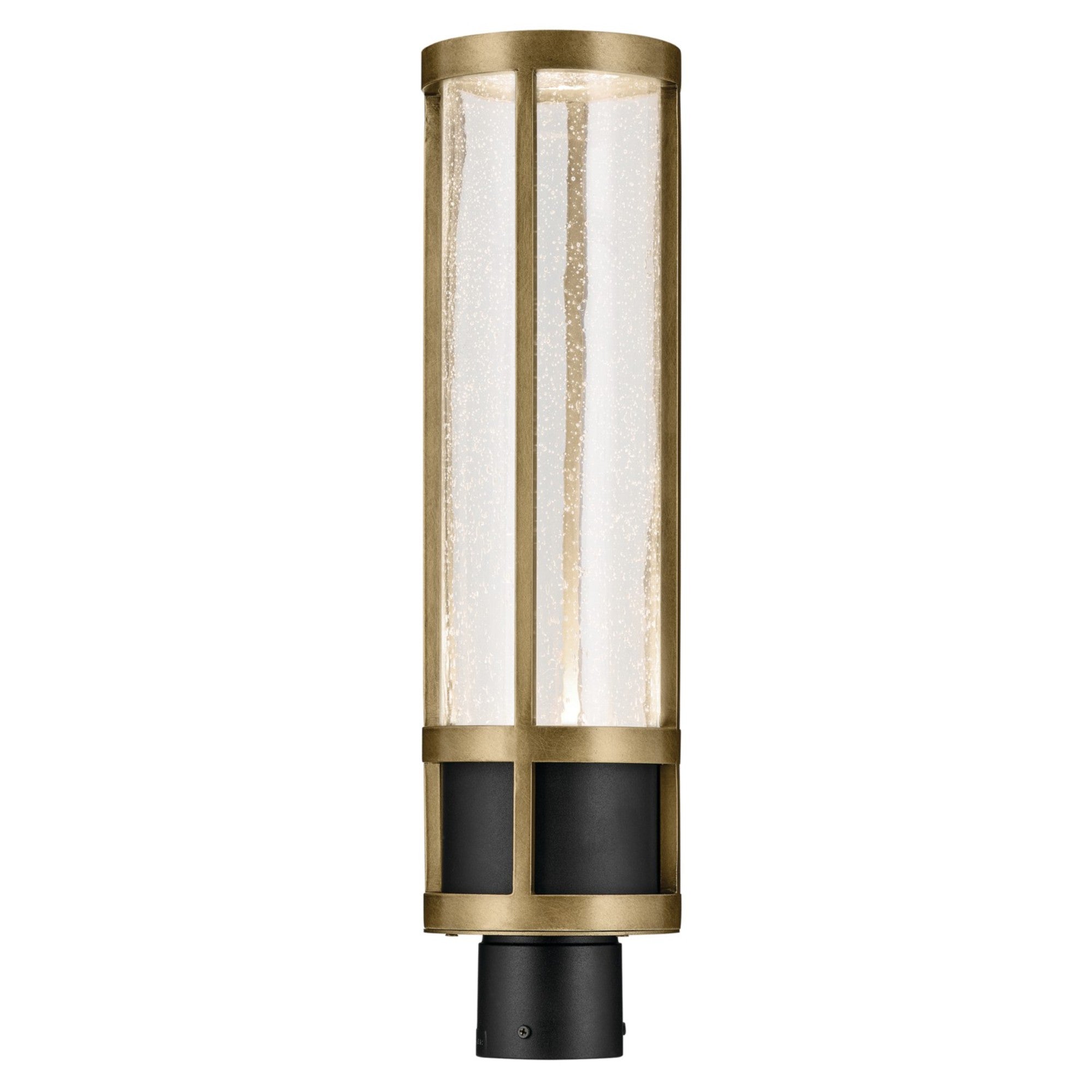 Camillo 23" LED Outdoor Post Light, Textured Black Finish - Bees Lighting