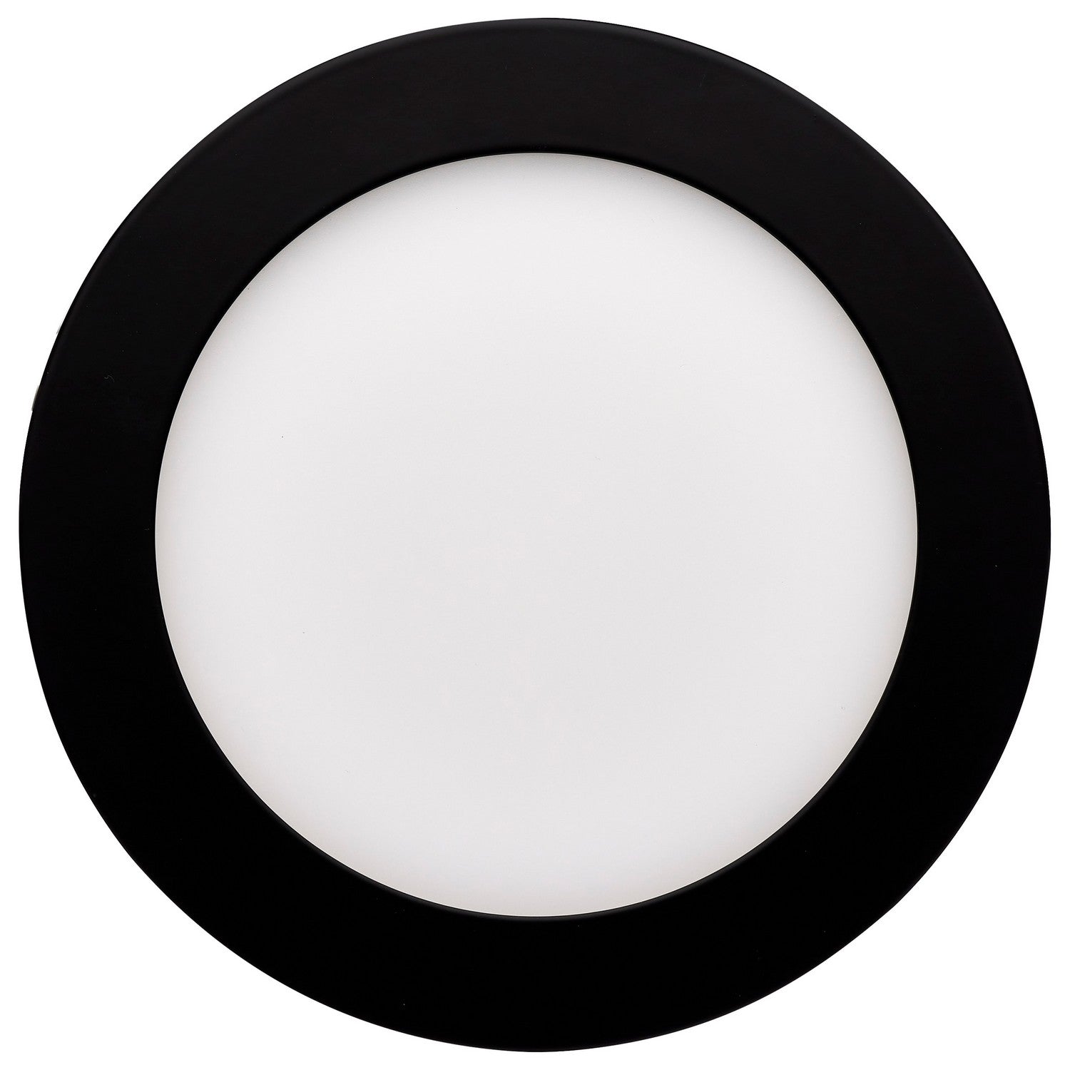 Slim Fit 6" Round Canless LED Recessed Light, 900 Lm, 5-CCT, Black Trim