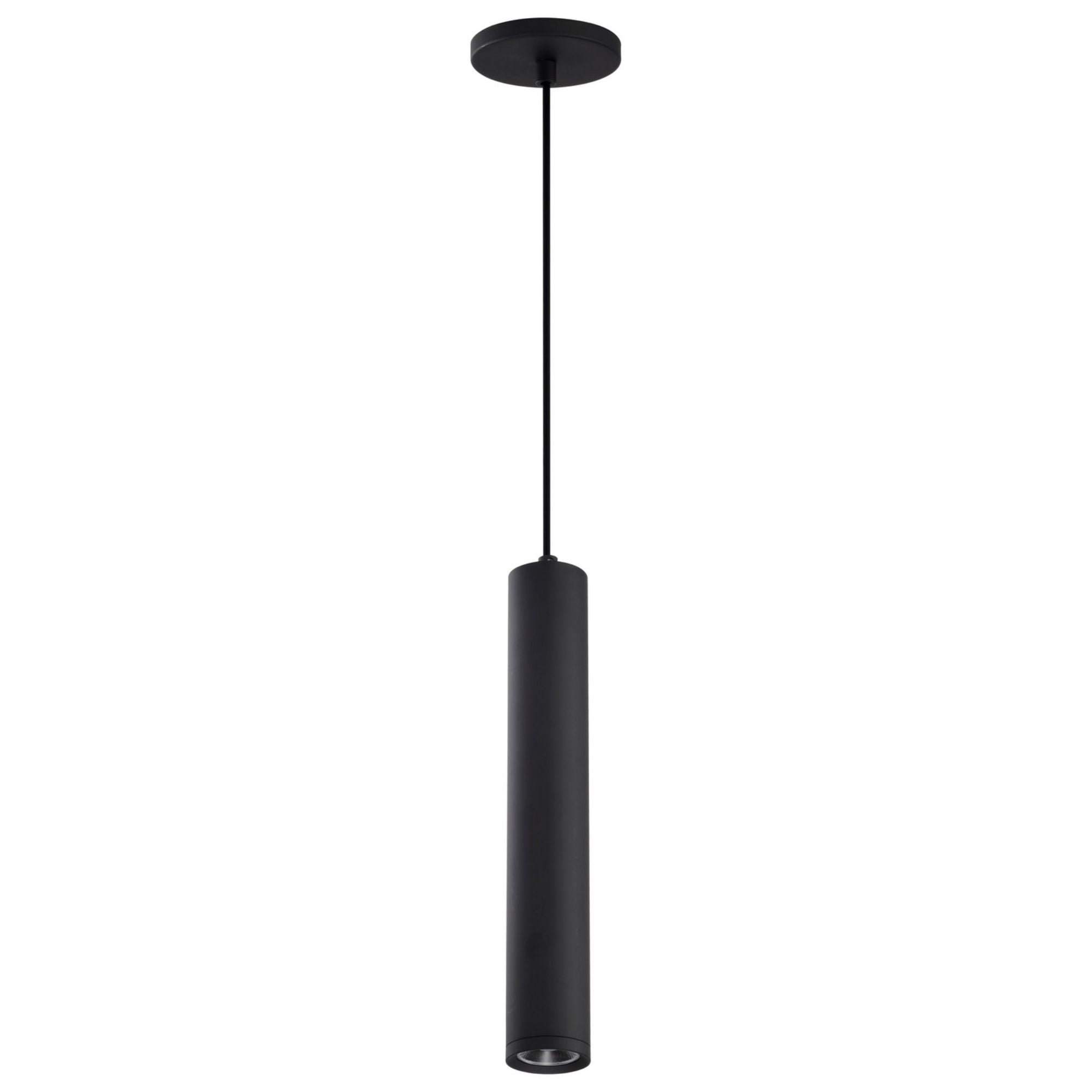 Century 16" LED Pendant, Matte Black Finish - Bees Lighting