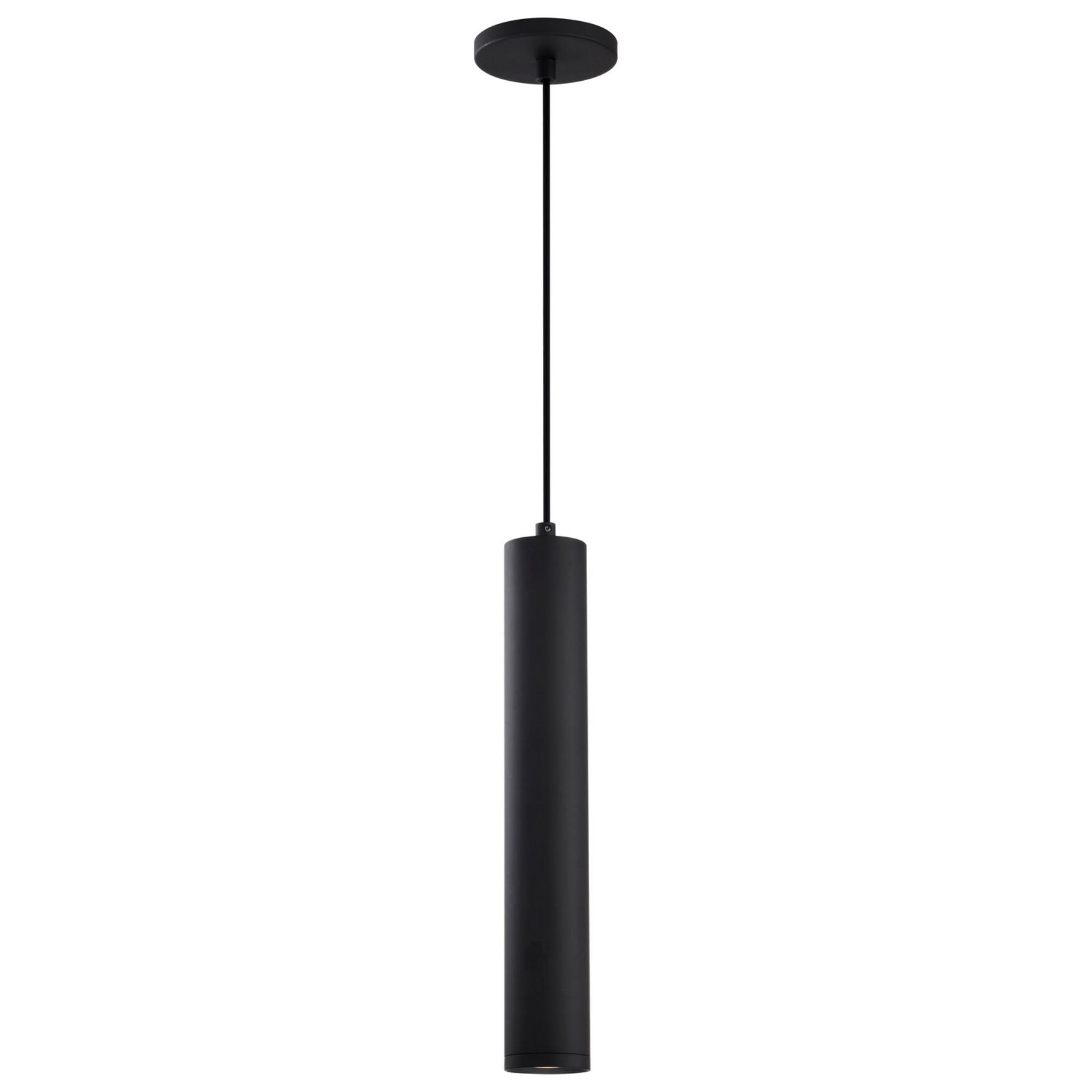 Century 16" LED Pendant, Matte Black Finish - Bees Lighting