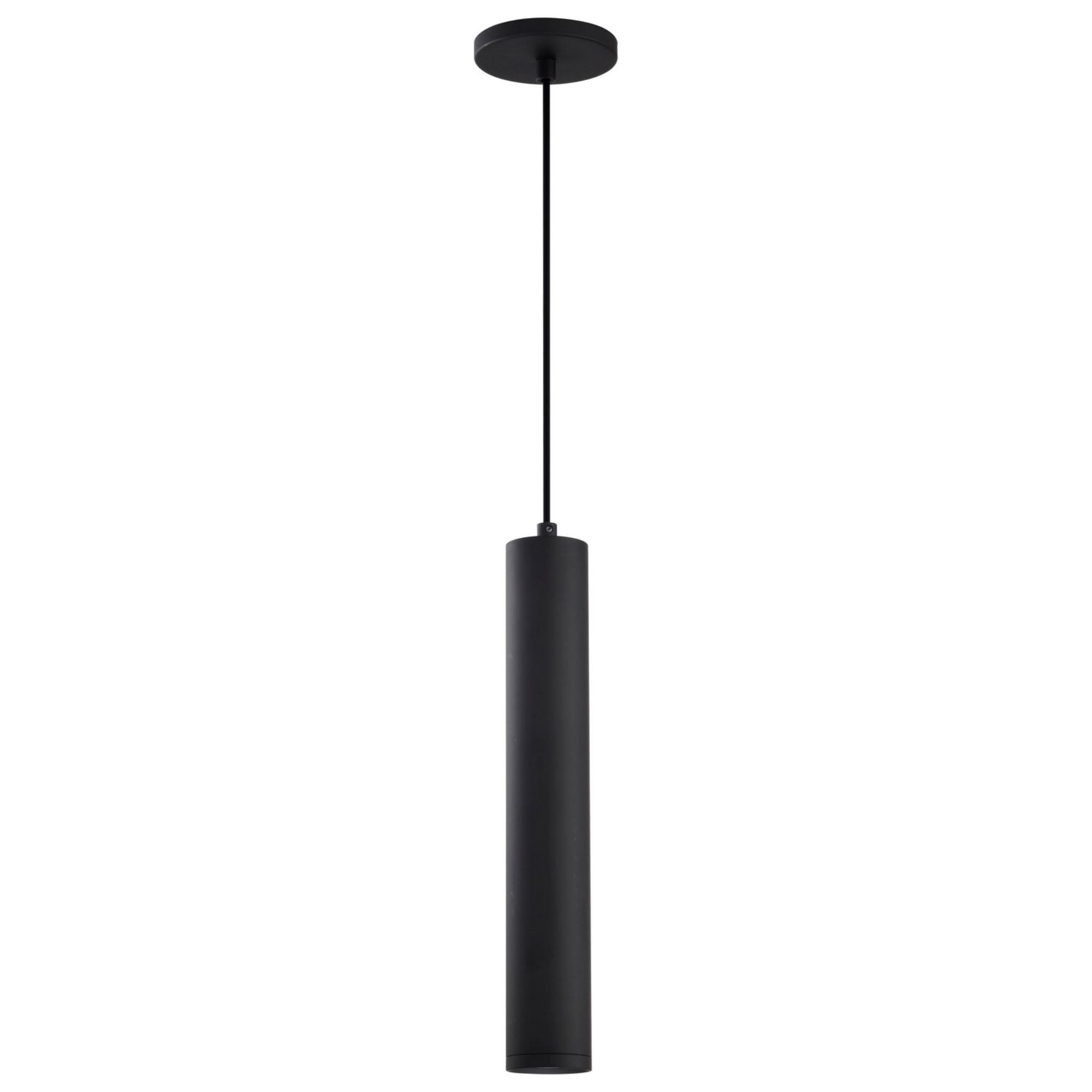 Century 16" LED Pendant, Matte Black Finish - Bees Lighting