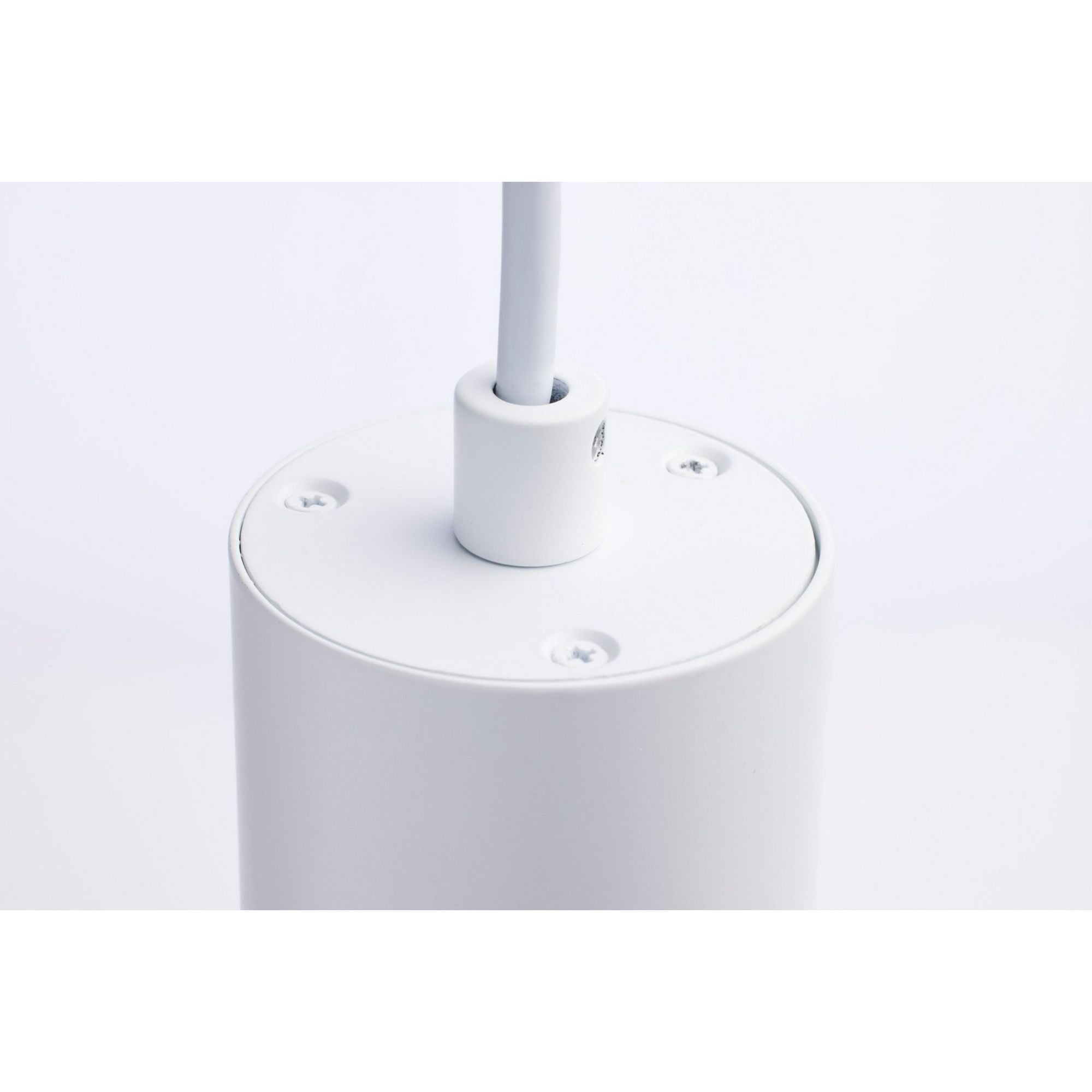 Century 16" LED Pendant, Matte White Finish - Bees Lighting