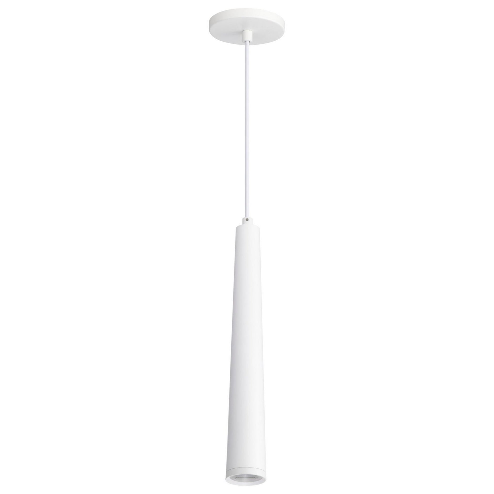 Melrose 16" LED Pendant, Matte White Finish - Bees Lighting