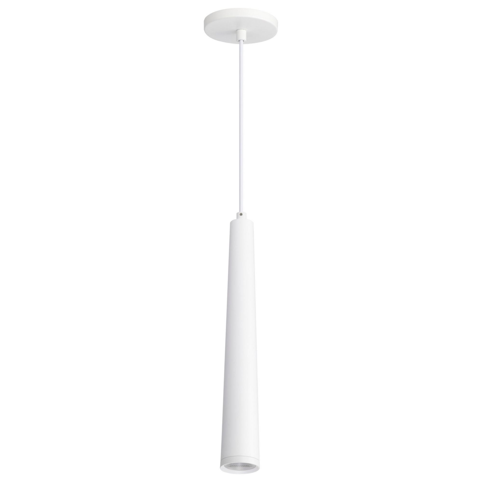 Melrose 16" LED Pendant, Matte White Finish - Bees Lighting