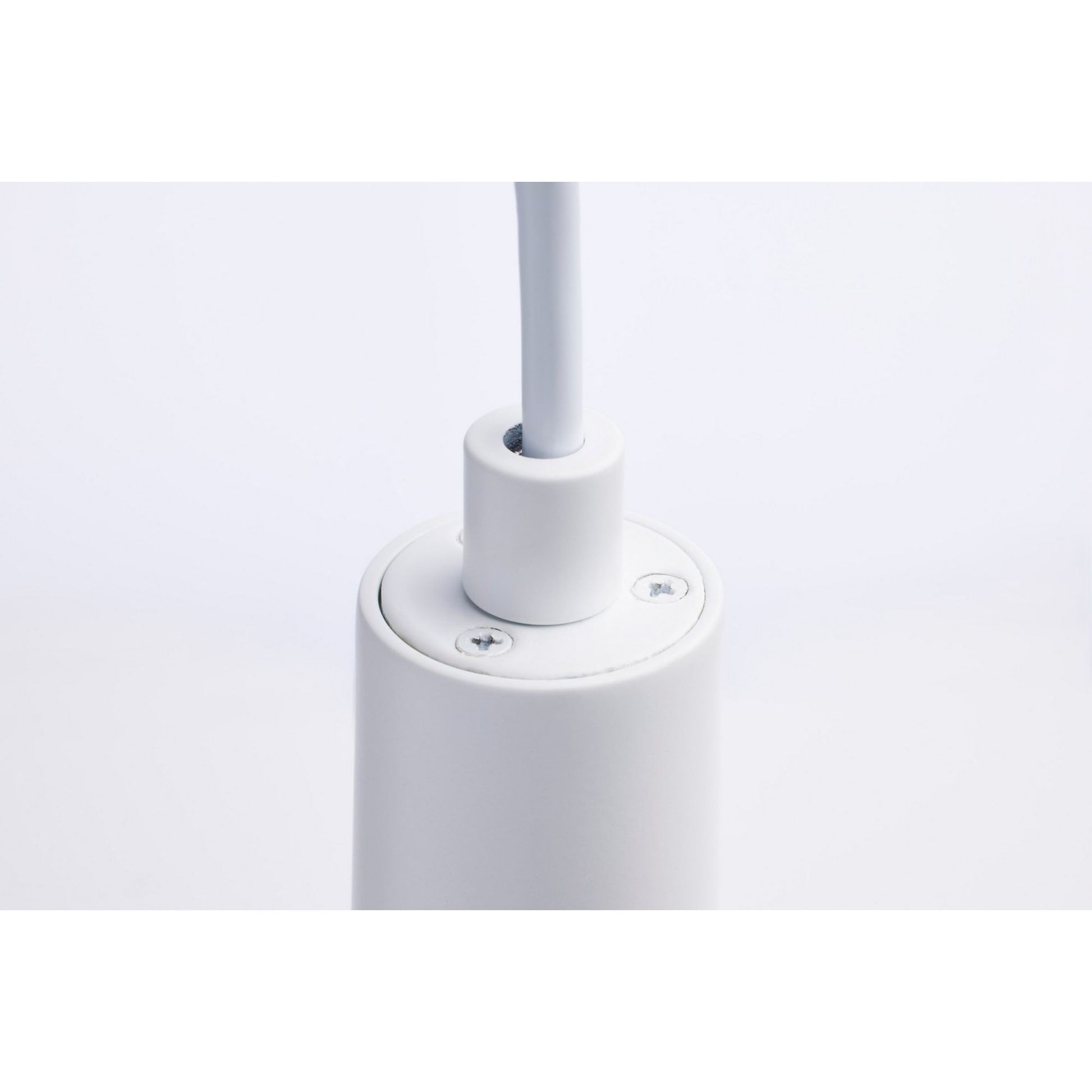 Melrose 16" LED Pendant, Matte White Finish - Bees Lighting