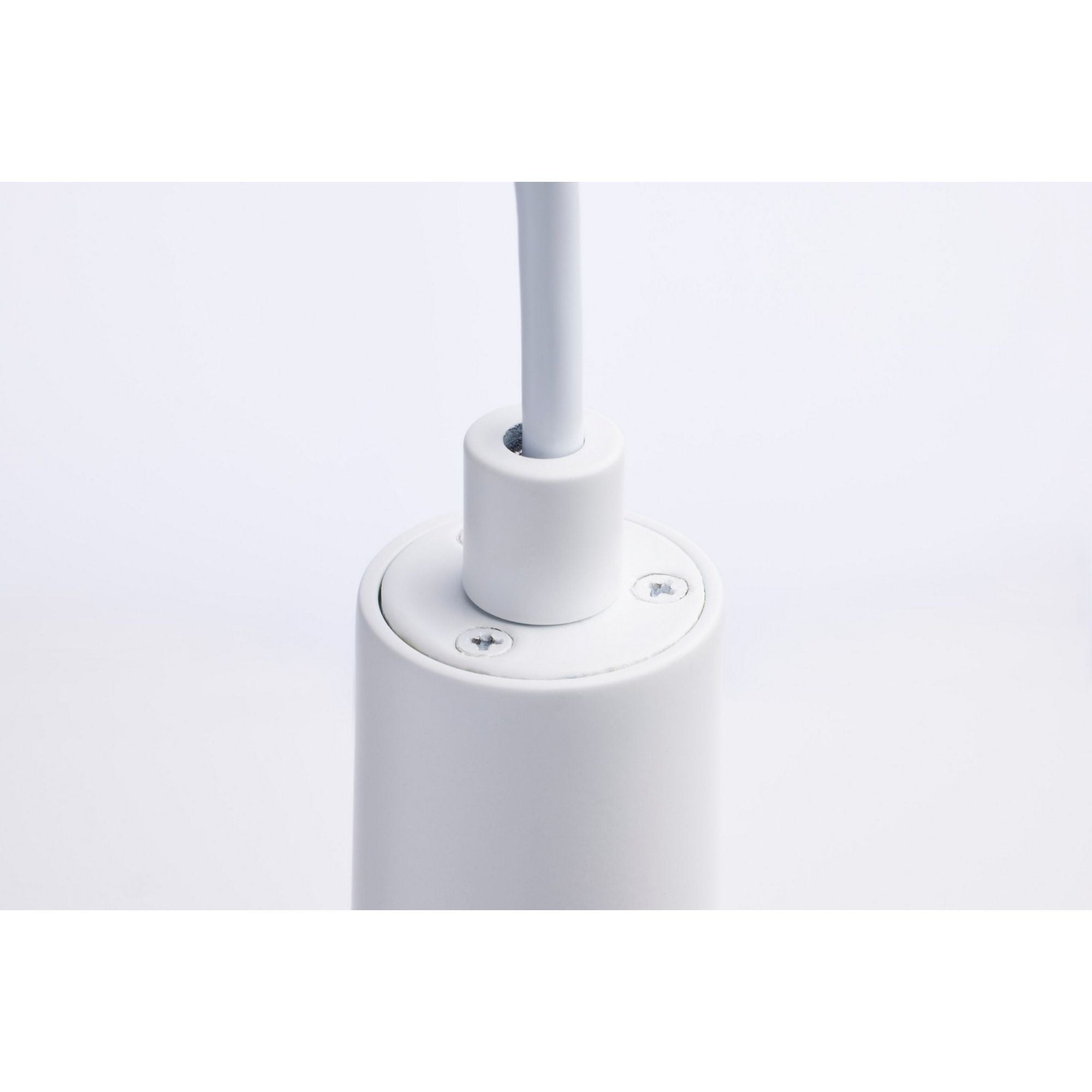 Melrose 16" LED Pendant, Matte White Finish - Bees Lighting