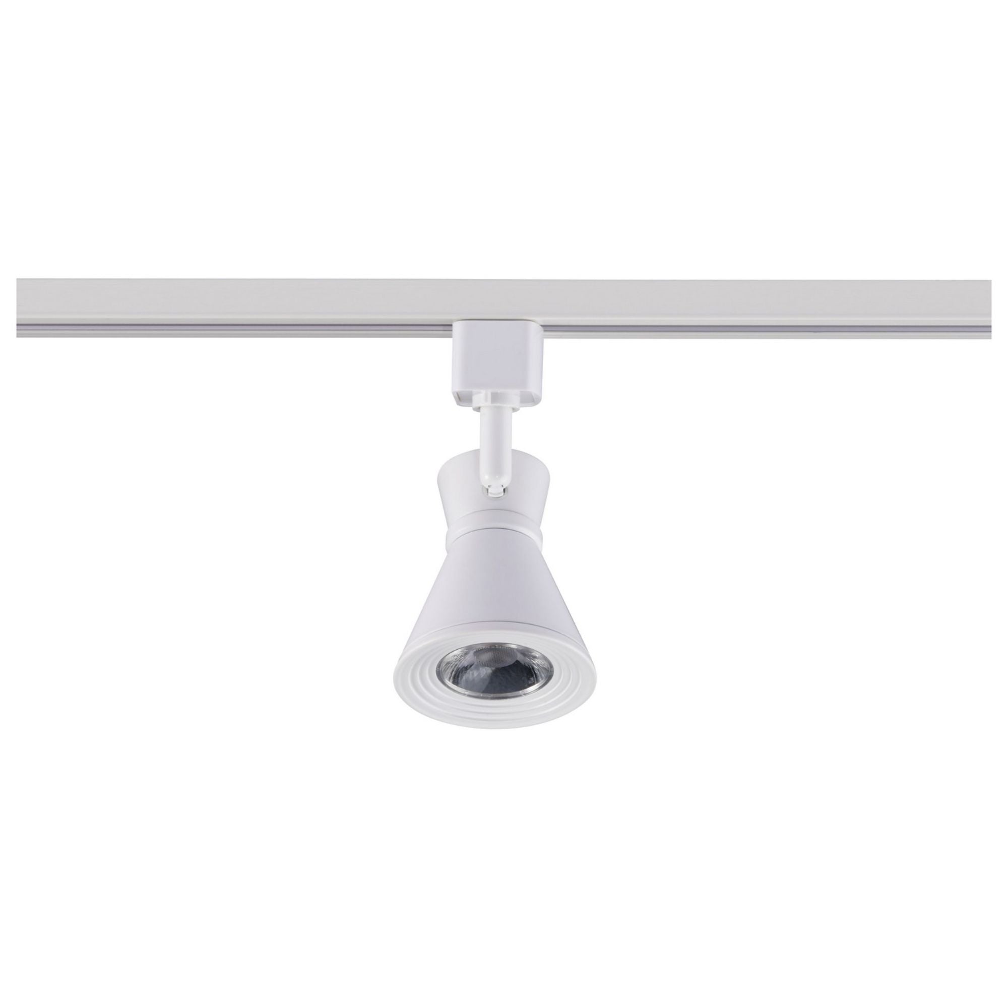 LED Cinch Halo Track Head 12W 1000 Lumens 3000K, 36°, White - Bees Lighting