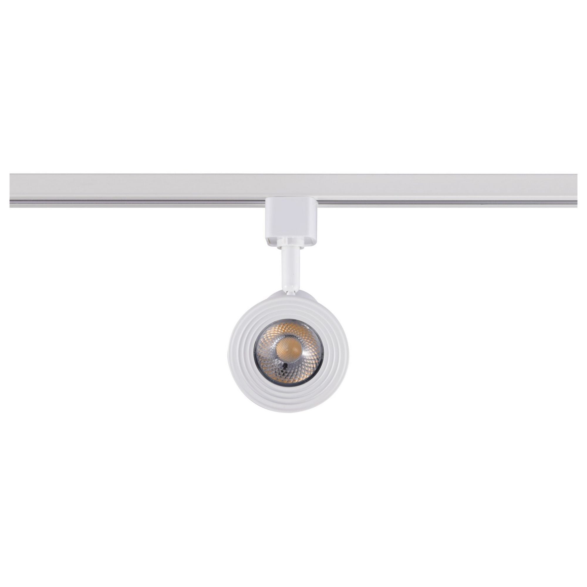 LED Cinch Halo Track Head 12W 1000 Lumens 3000K, 36°, White - Bees Lighting