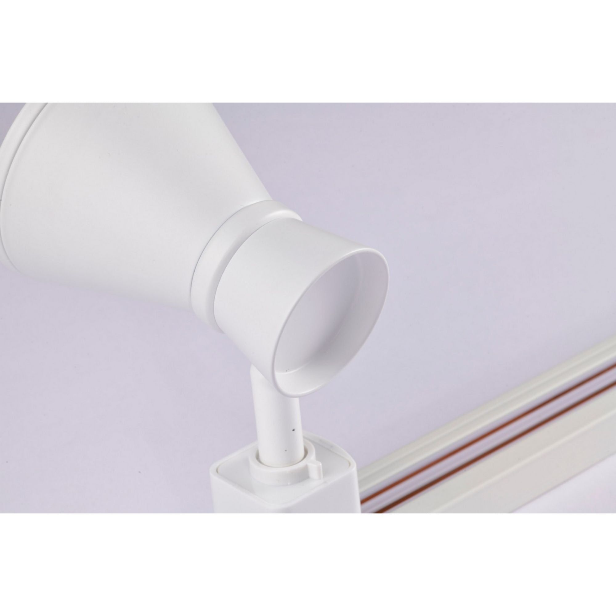 LED Cinch Halo Track Head 12W 1000 Lumens 3000K, 36°, White - Bees Lighting