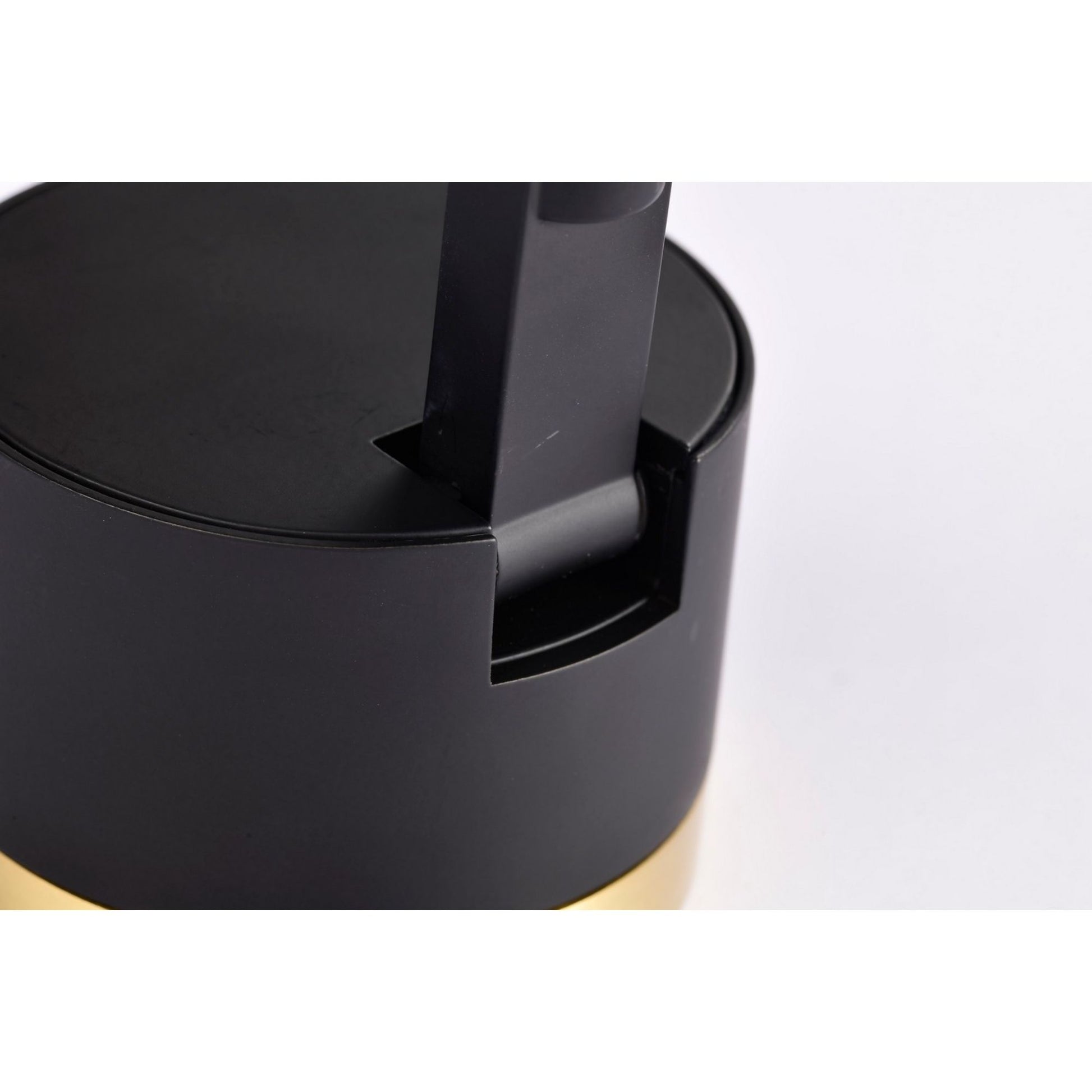 Round LED Track Head, 1000 Lumens, 12W, 3000K, Halo, 36° Beam Angle, Black|Brass - Bees Lighting