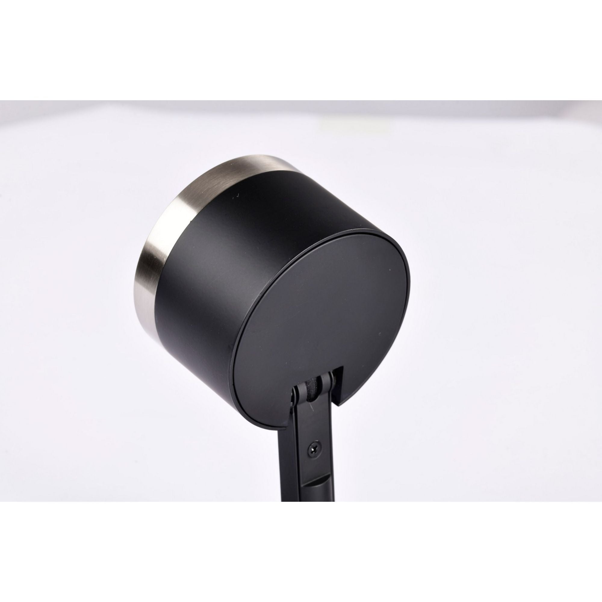 Round LED Track Head, 1000 Lumens, 12W, 3000K, Halo, 36° Beam Angle, Black|Nickel - Bees Lighting