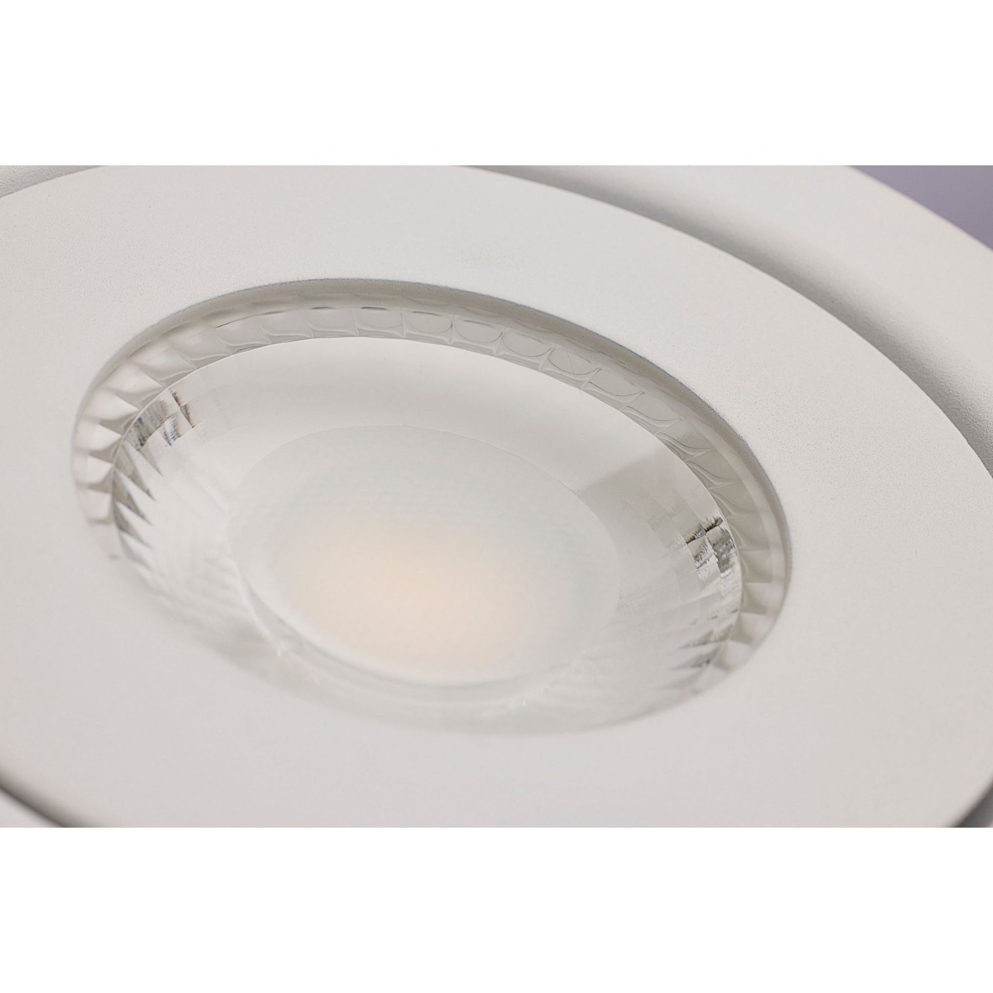 Fire Rated 4" Canless LED Recessed Light, 650 Lm, 5-CCT, Adjustable Trim - Bees Lighting