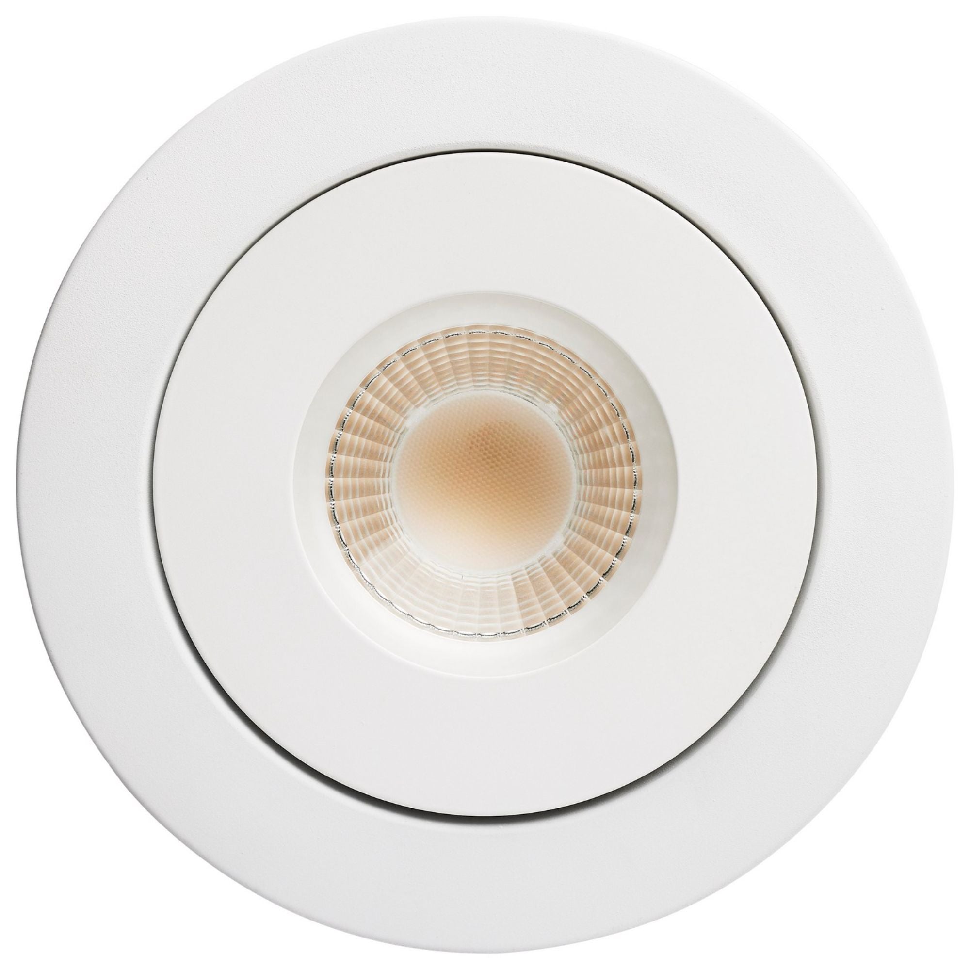 Fire Rated 6" Canless LED Recessed Light, 1280 Lm, 5-CCT, Adjustable Trim - Bees Lighting