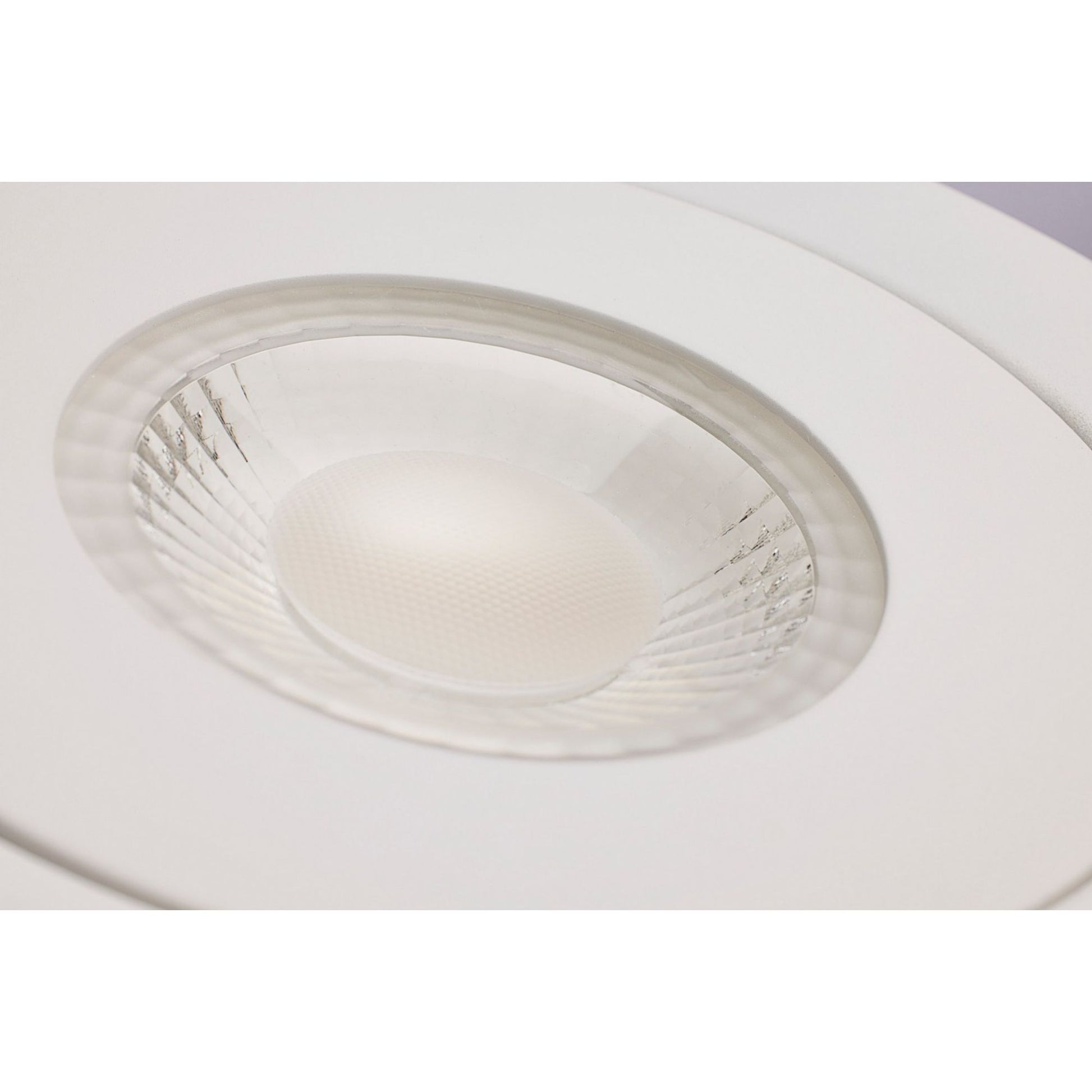 Fire Rated 6" Canless LED Recessed Light, 1280 Lm, 5-CCT, Adjustable Trim - Bees Lighting