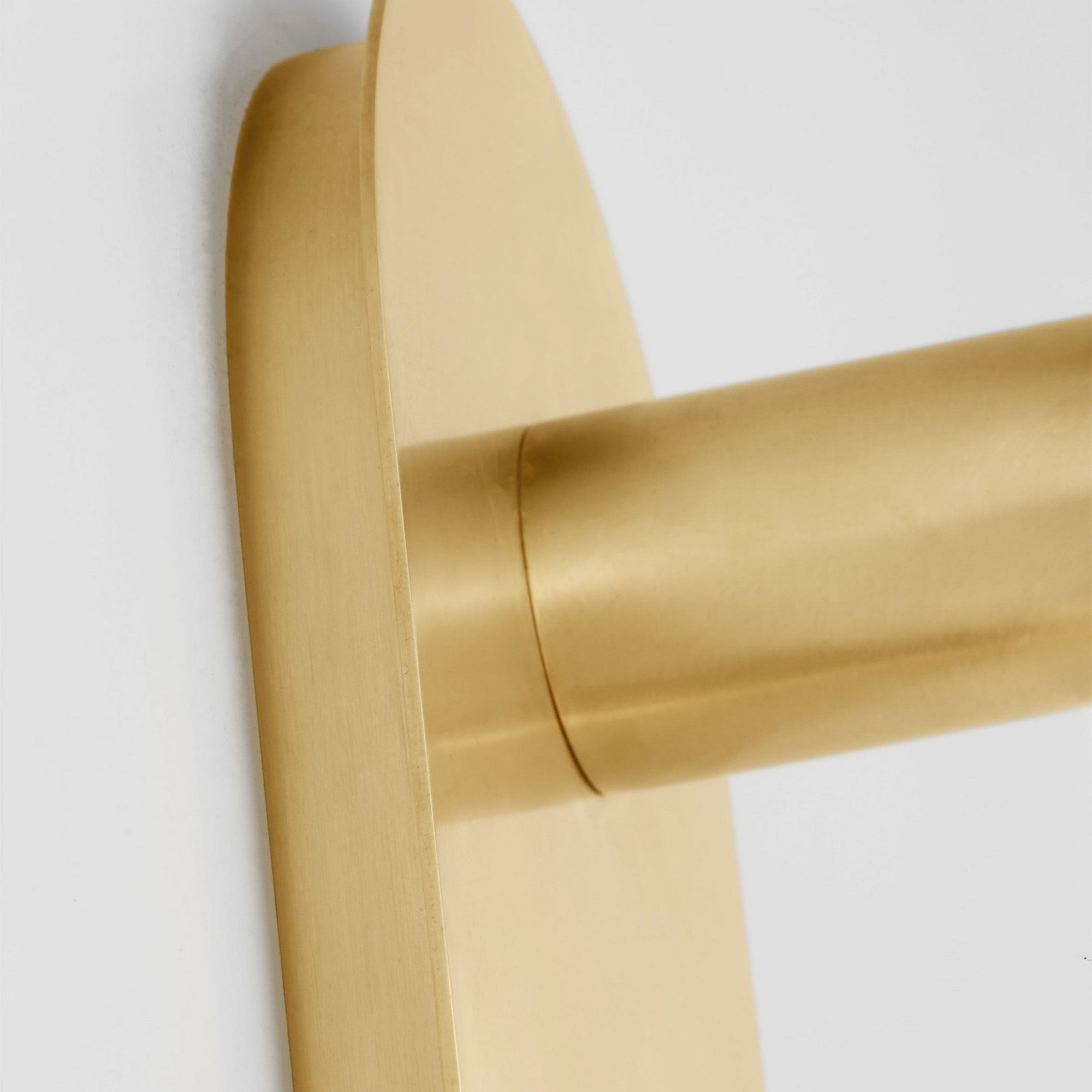 Fielle 23" LED Large Wall Sconce, 120-277V, Natural Brass Finish - Bees Lighting