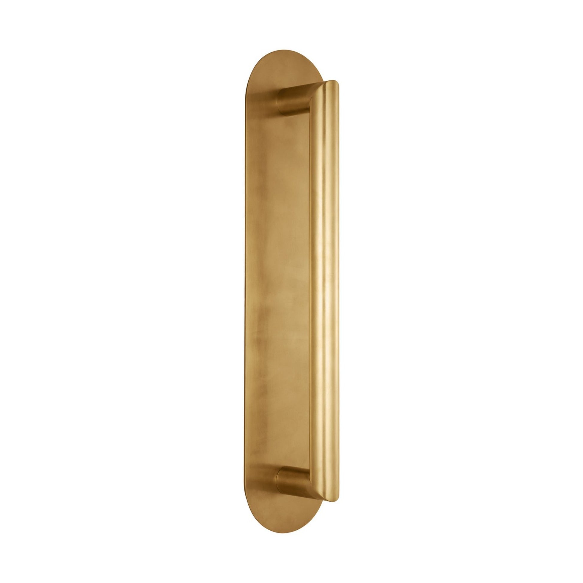 Fielle 35" LED X-Large Wall Sconce, 120-277V, Natural Brass Finish - Bees Lighting