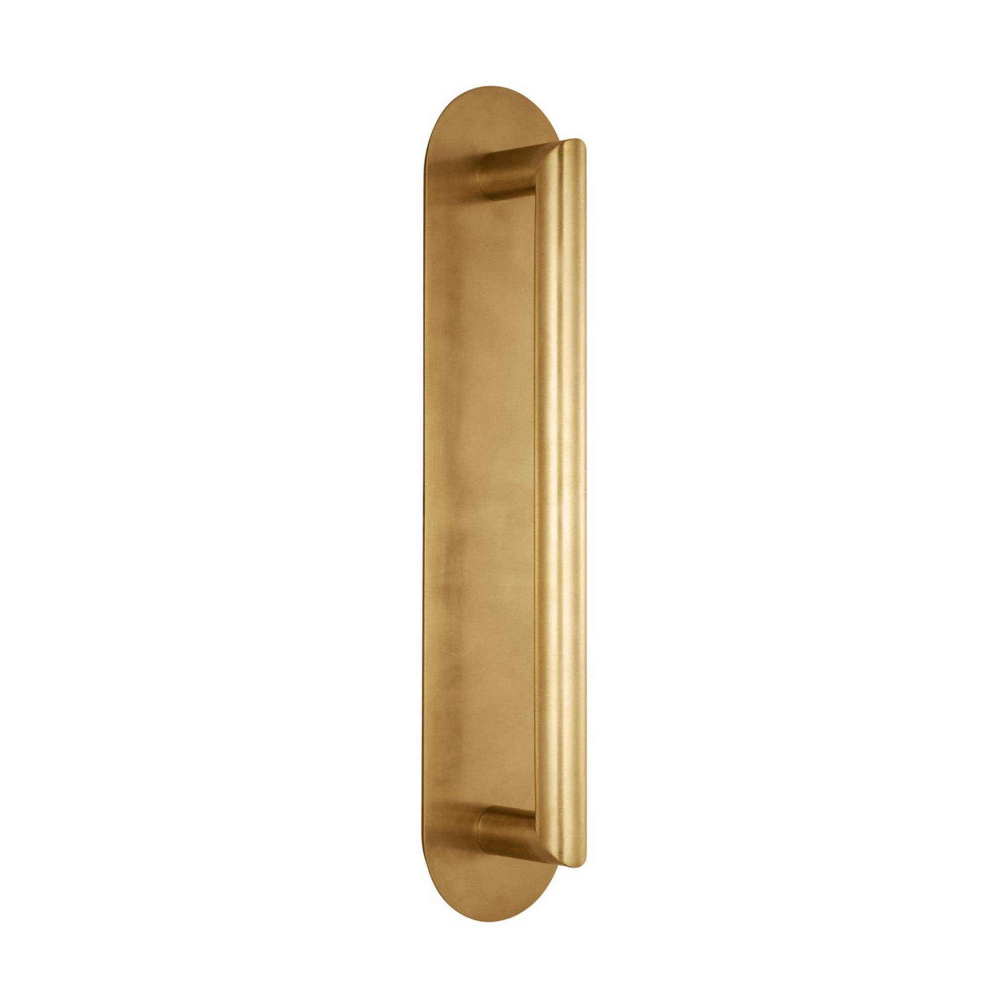 Fielle 35" LED X-Large Wall Sconce, 120-277V, Natural Brass Finish - Bees Lighting