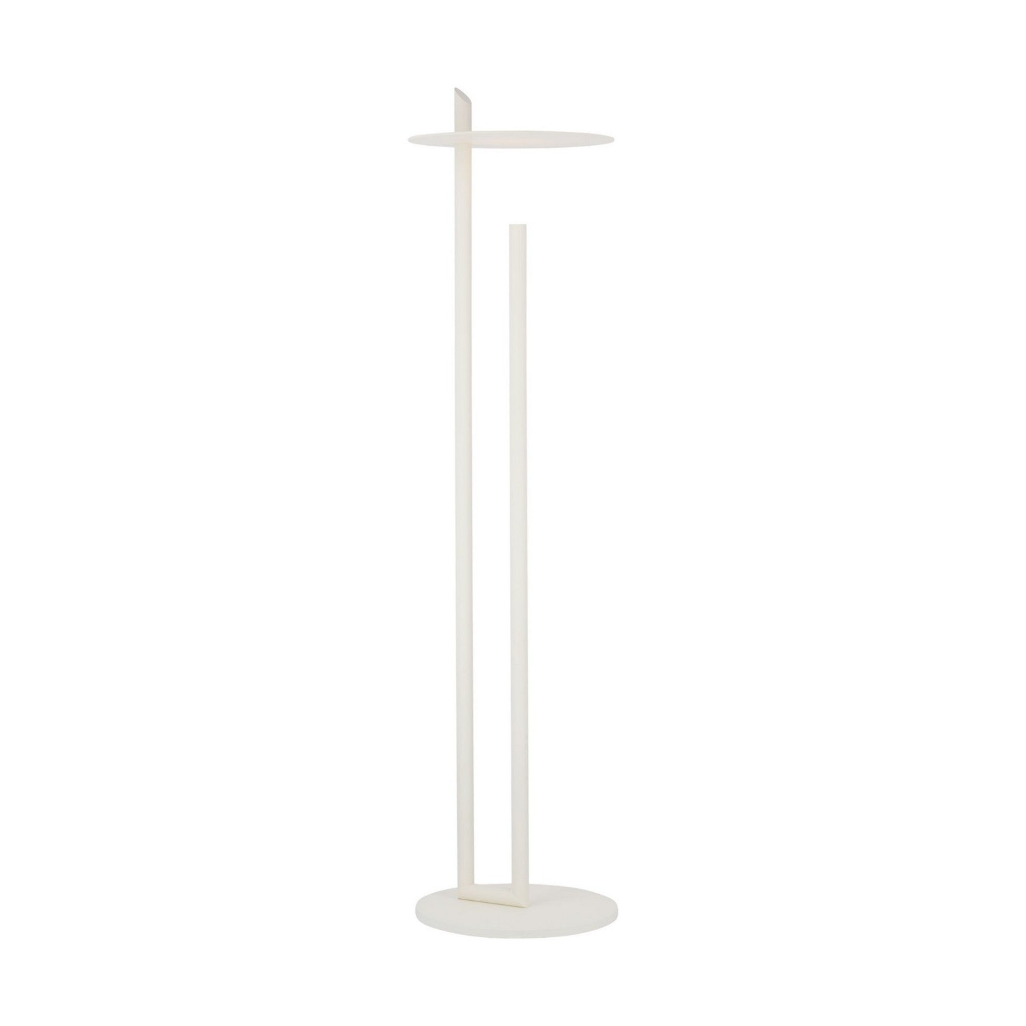 Fielle 65" LED Floor Lamp, 120-240V, Soft White Finish - Bees Lighting