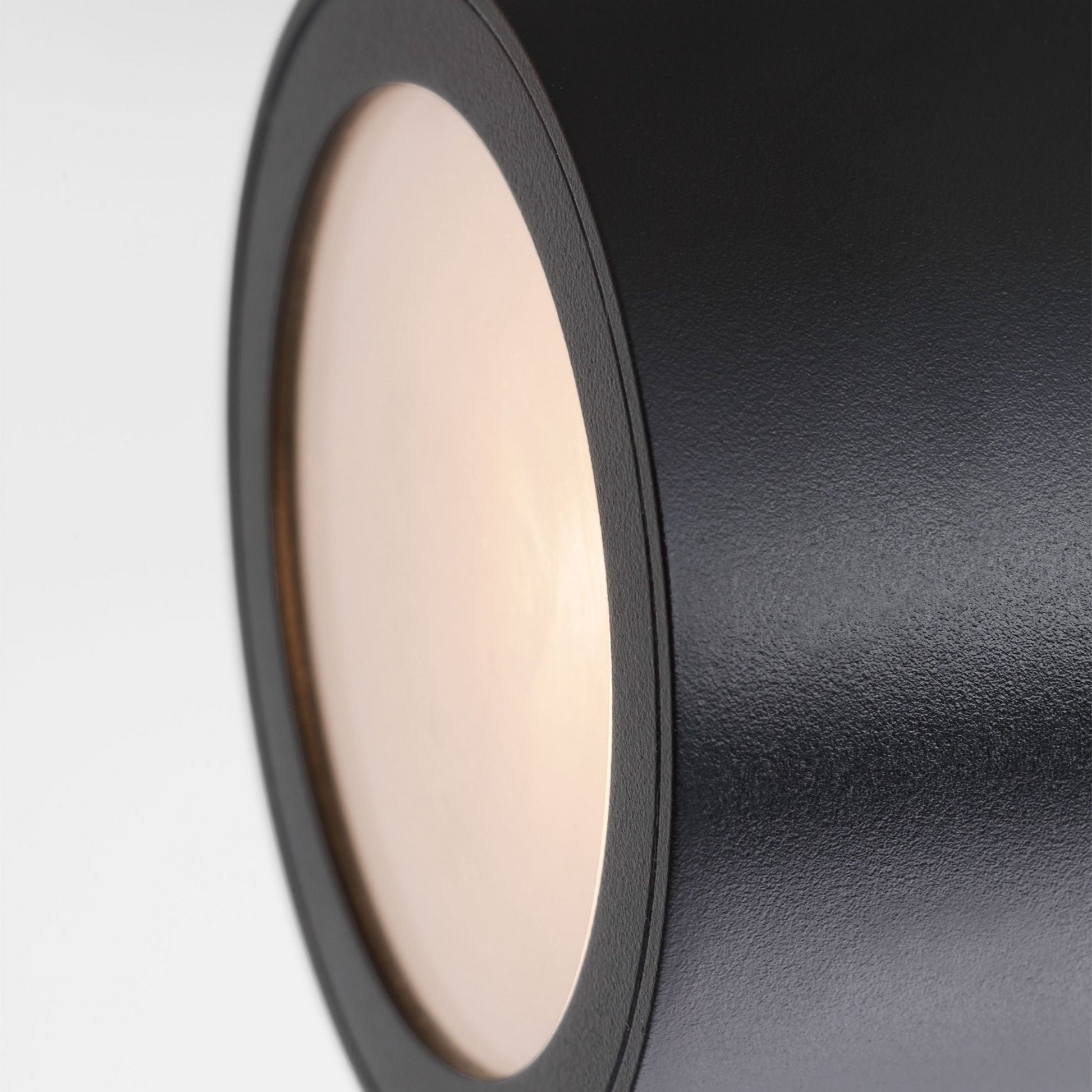 Pressa 26" LED Round X-Large Wall Light, 120-277V, Black Finish - Bees Lighting