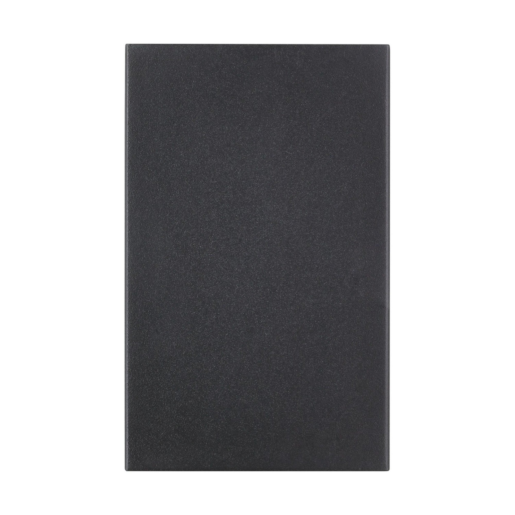 Pressa 5" LED Square Small Wall Light, 120-277V, Black Finish - Bees Lighting