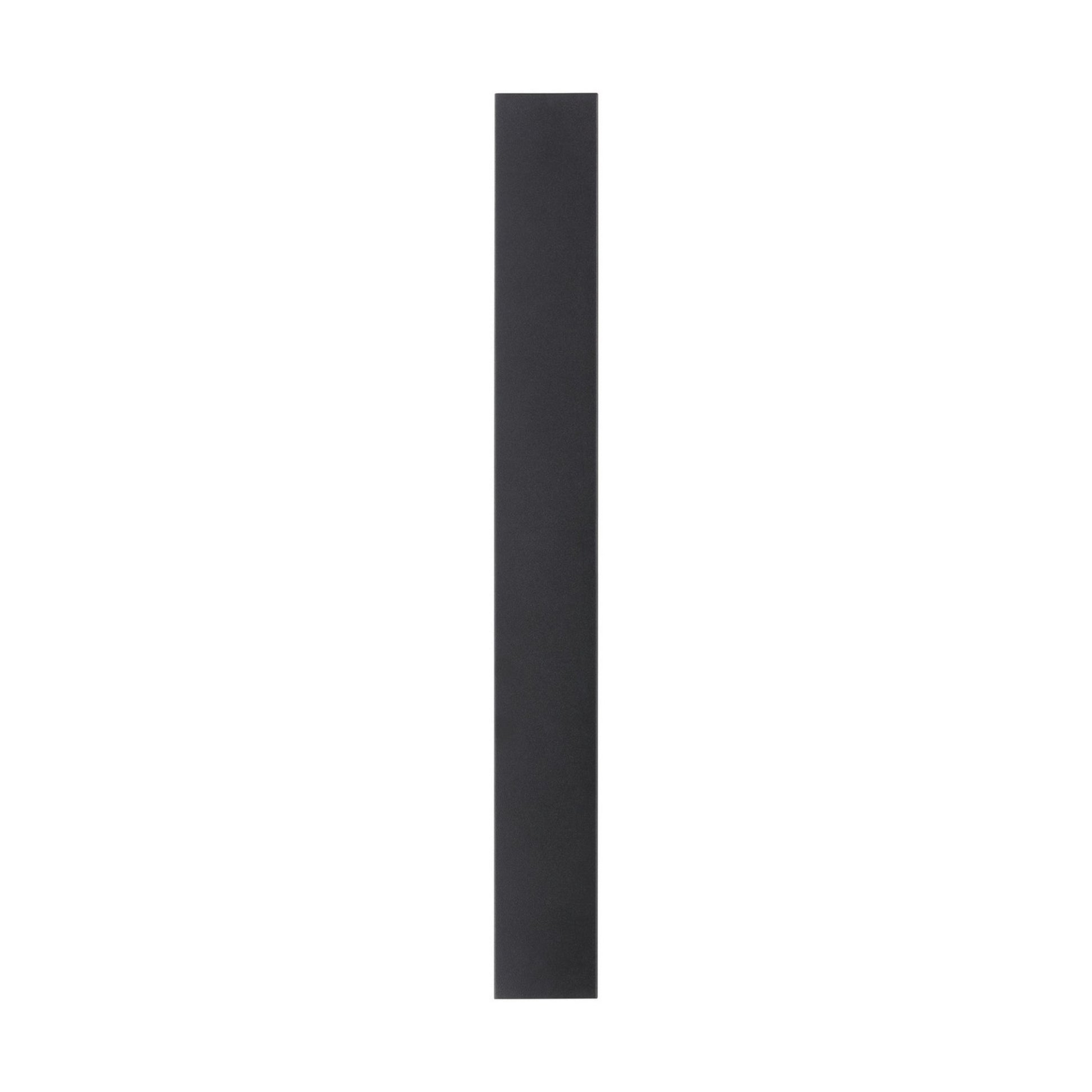 Pressa 26" LED Square X-Large Wall Light, 120-277V, Black Finish - Bees Lighting
