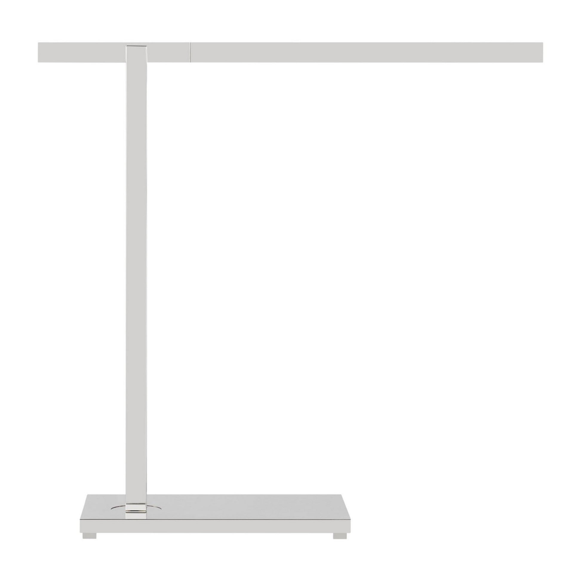 Stagger LED Table Lamp, Polished Nickel Finish - Bees Lighting